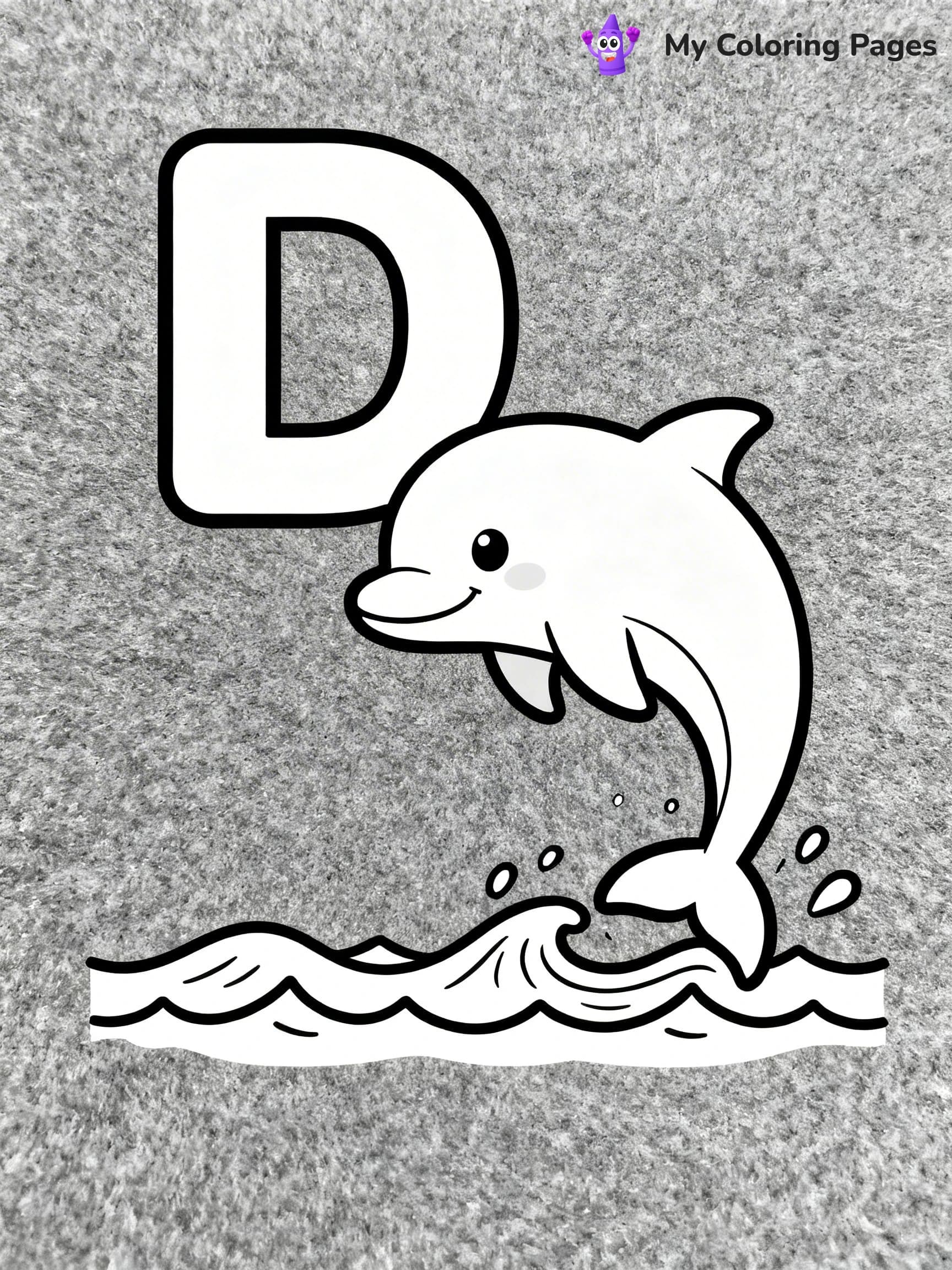Letter D Coloring Pages - 12