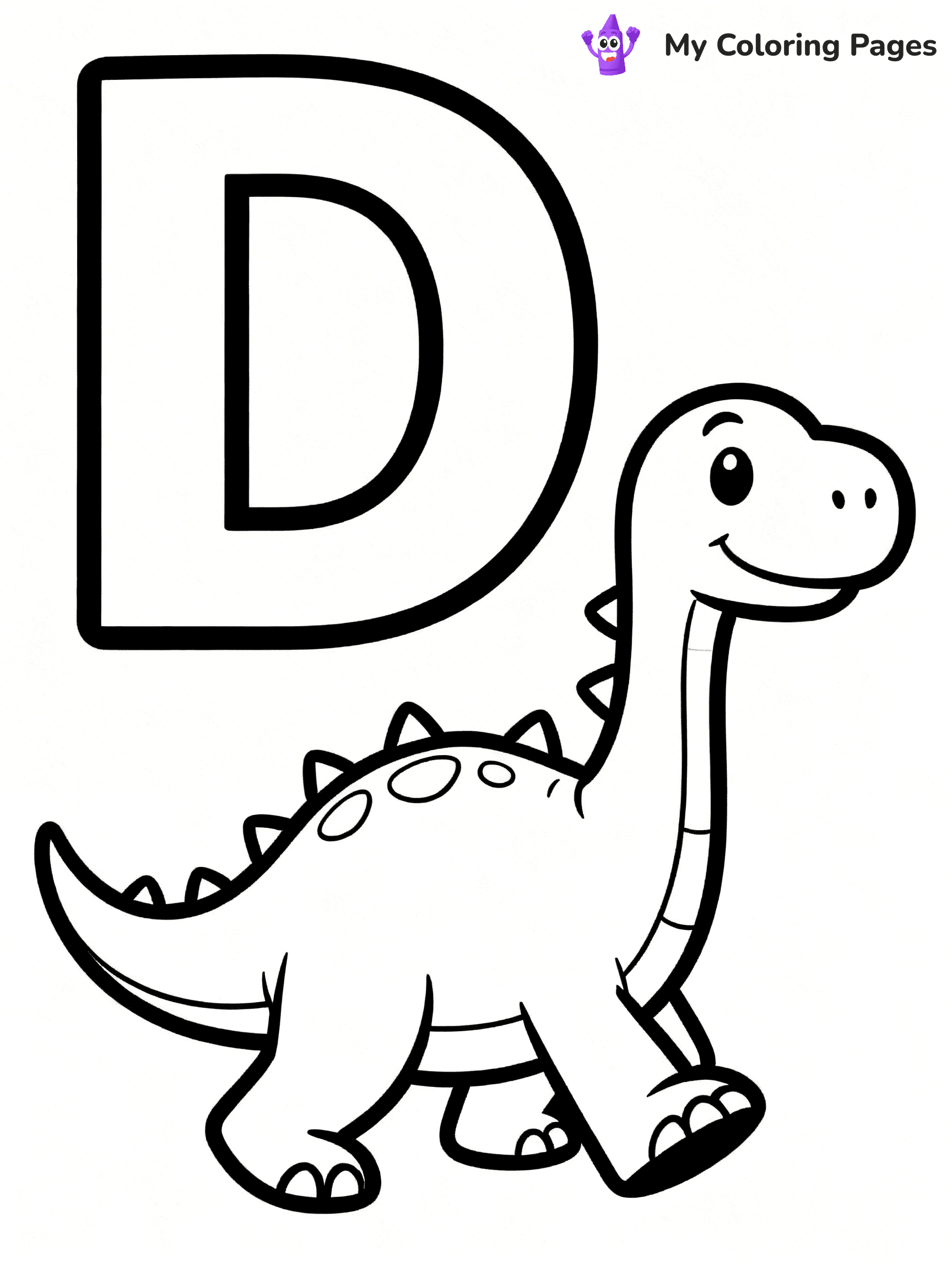Letter D Coloring Pages - 10