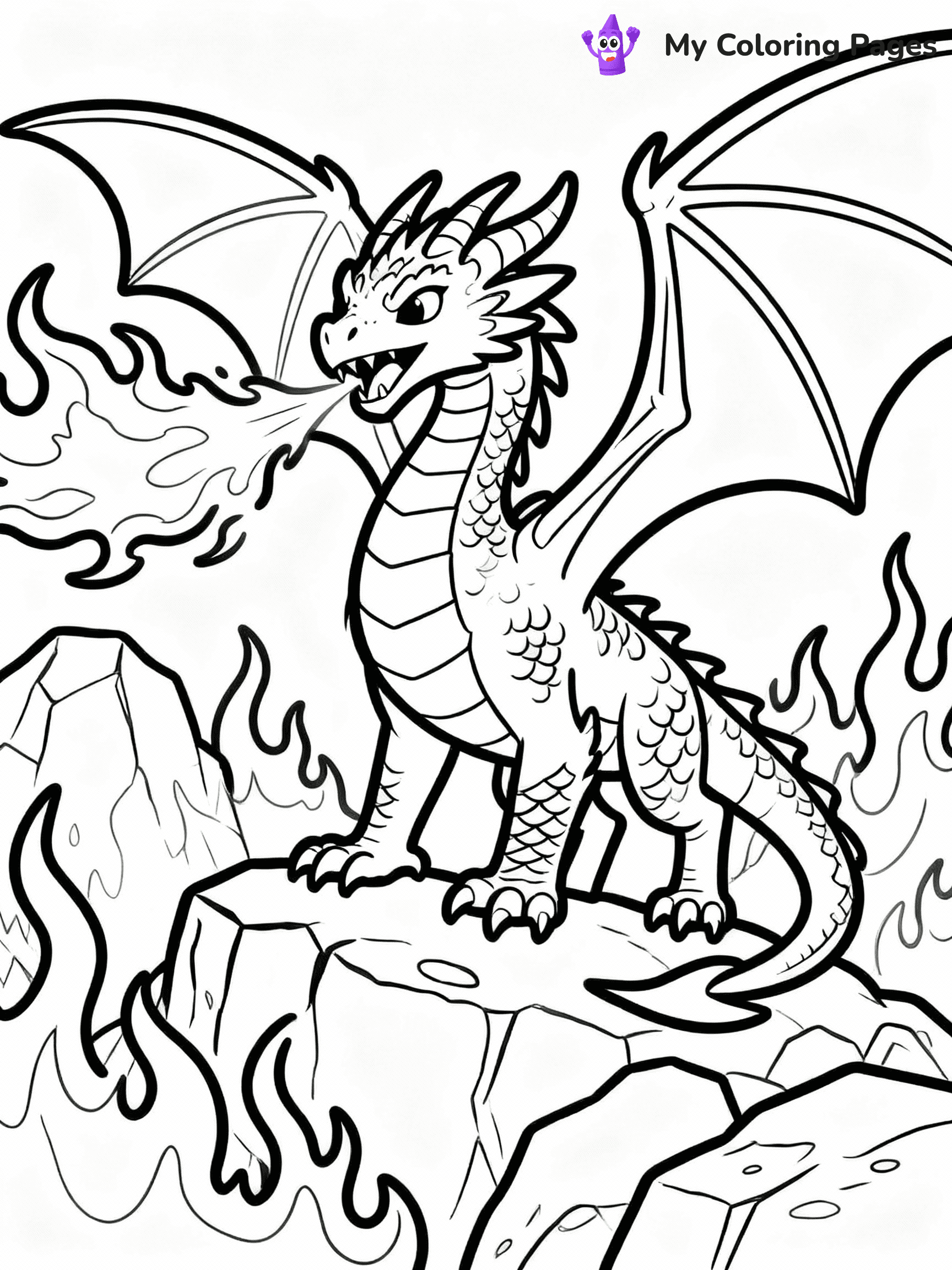 Wings Of Fire Coloring Pages - 16
