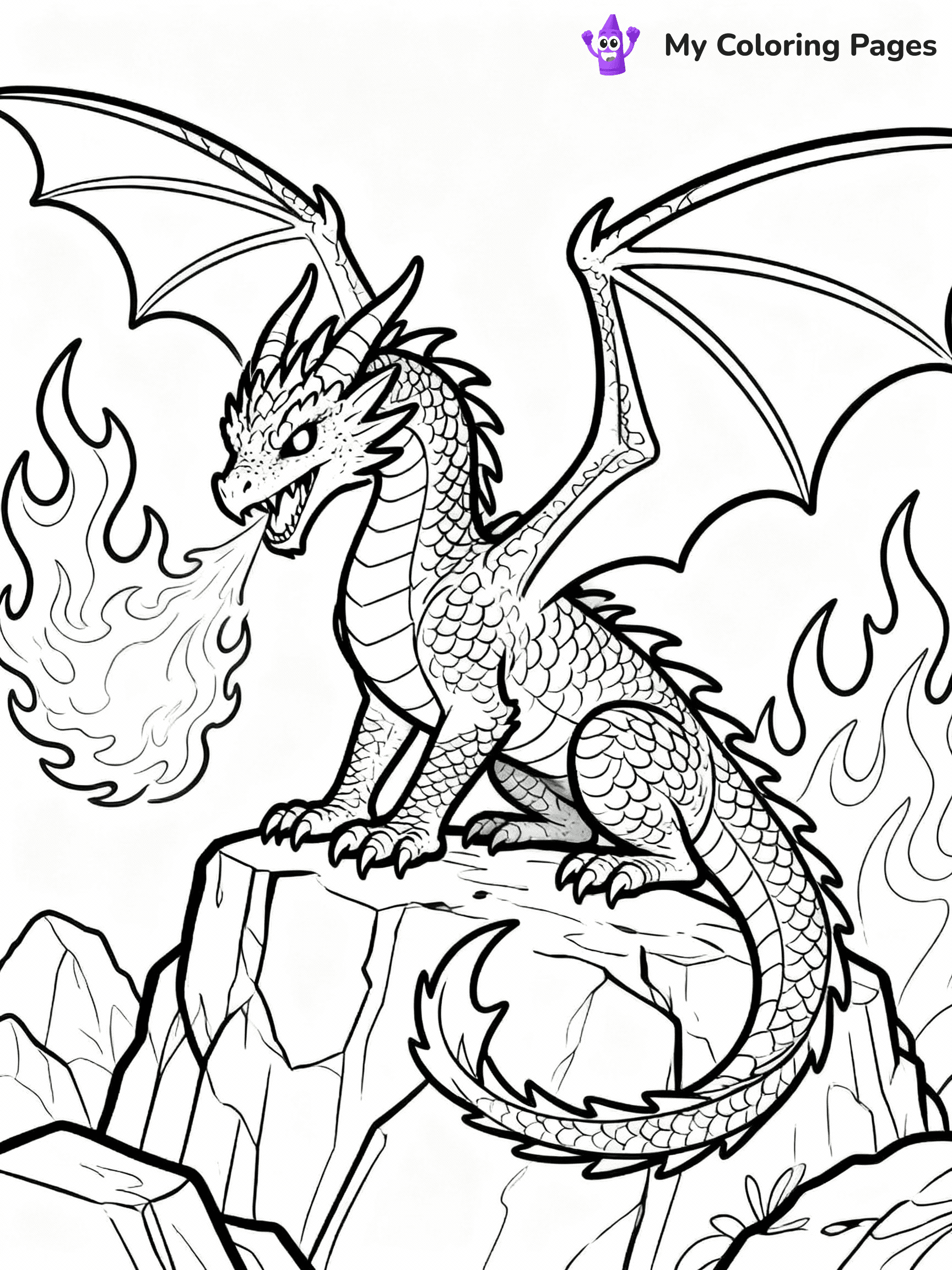 Wings Of Fire Coloring Pages - 15