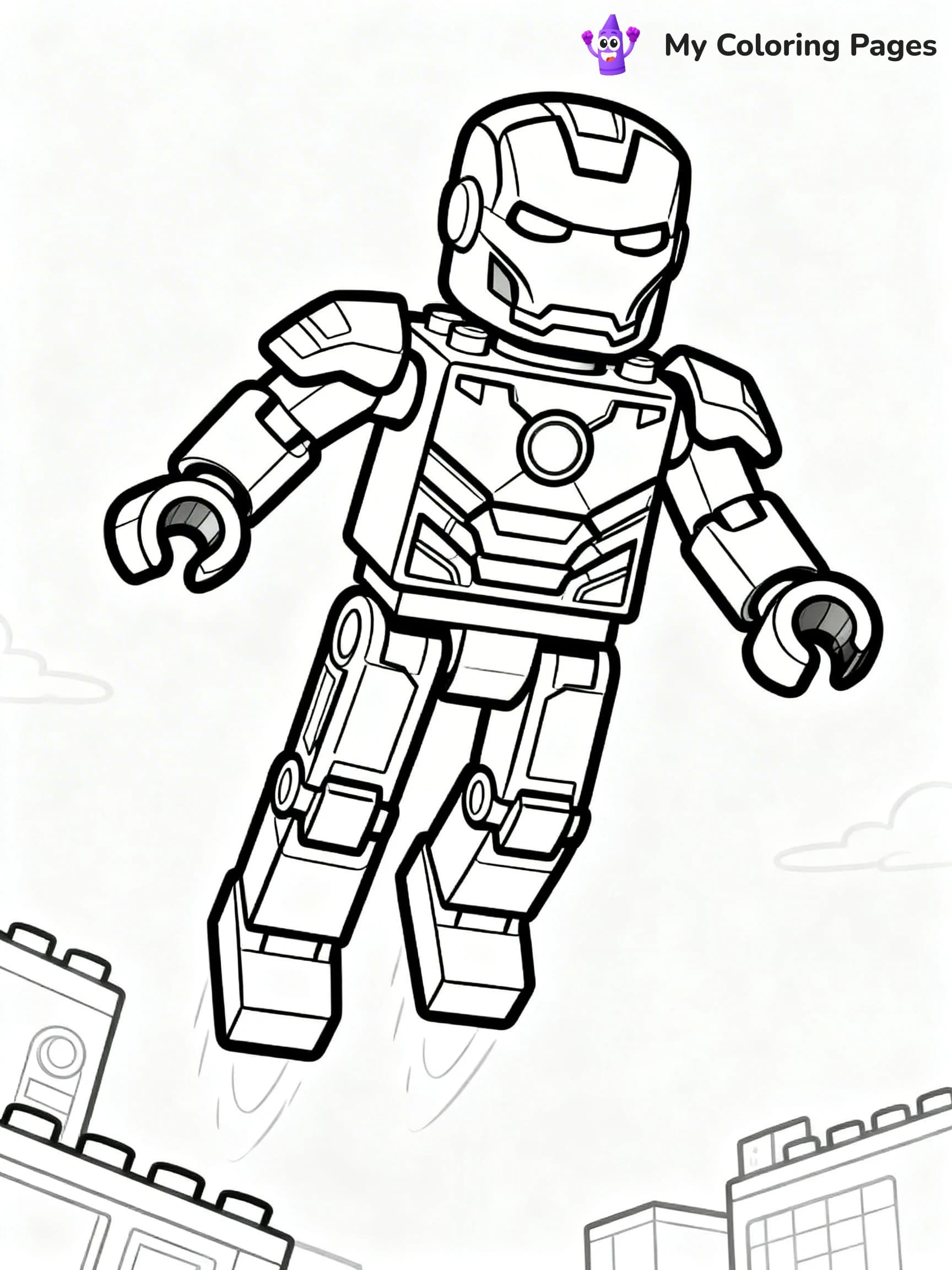 Lego Marvel Coloring Pages - 20
