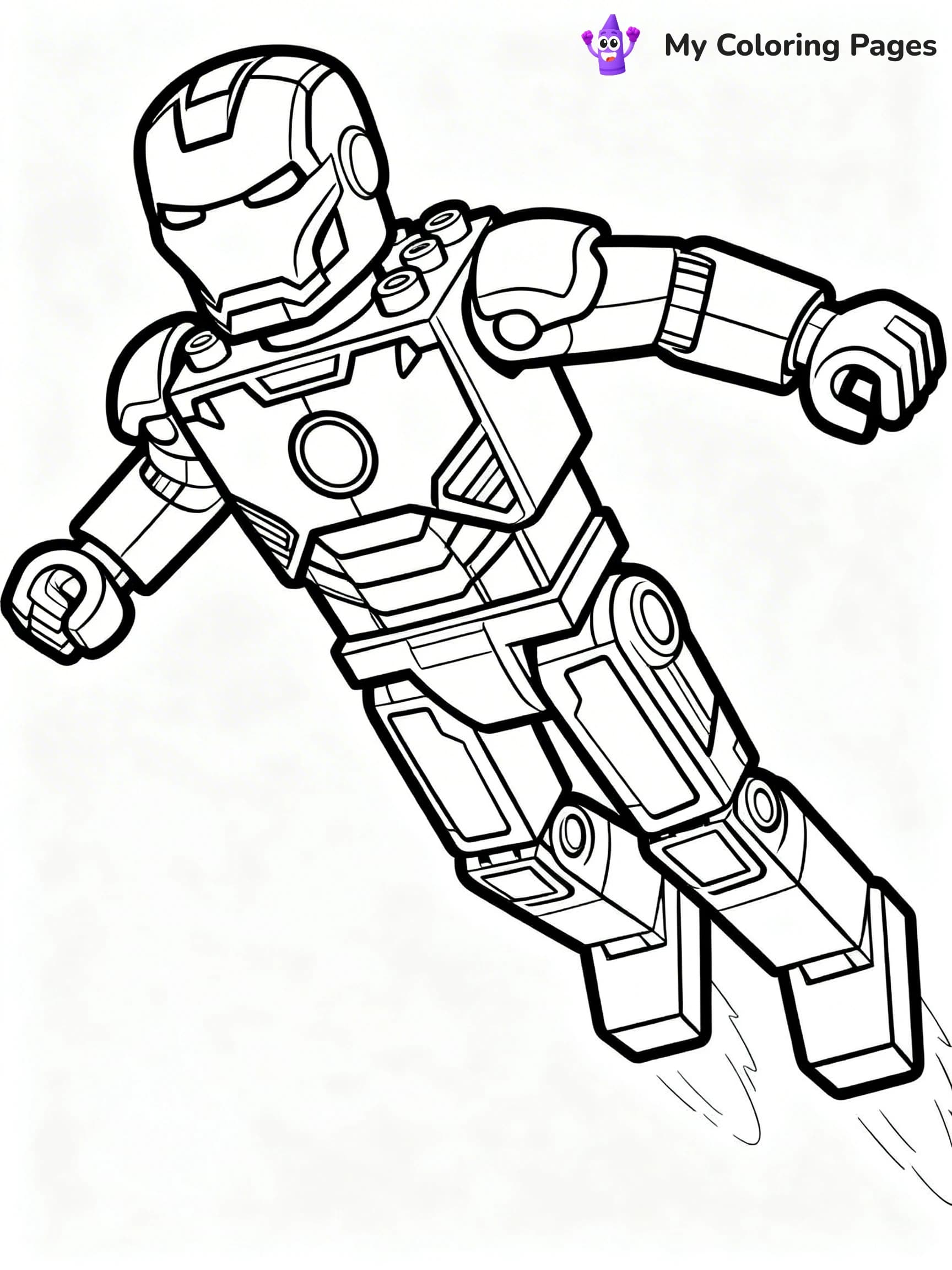 Lego Marvel Coloring Pages - 15