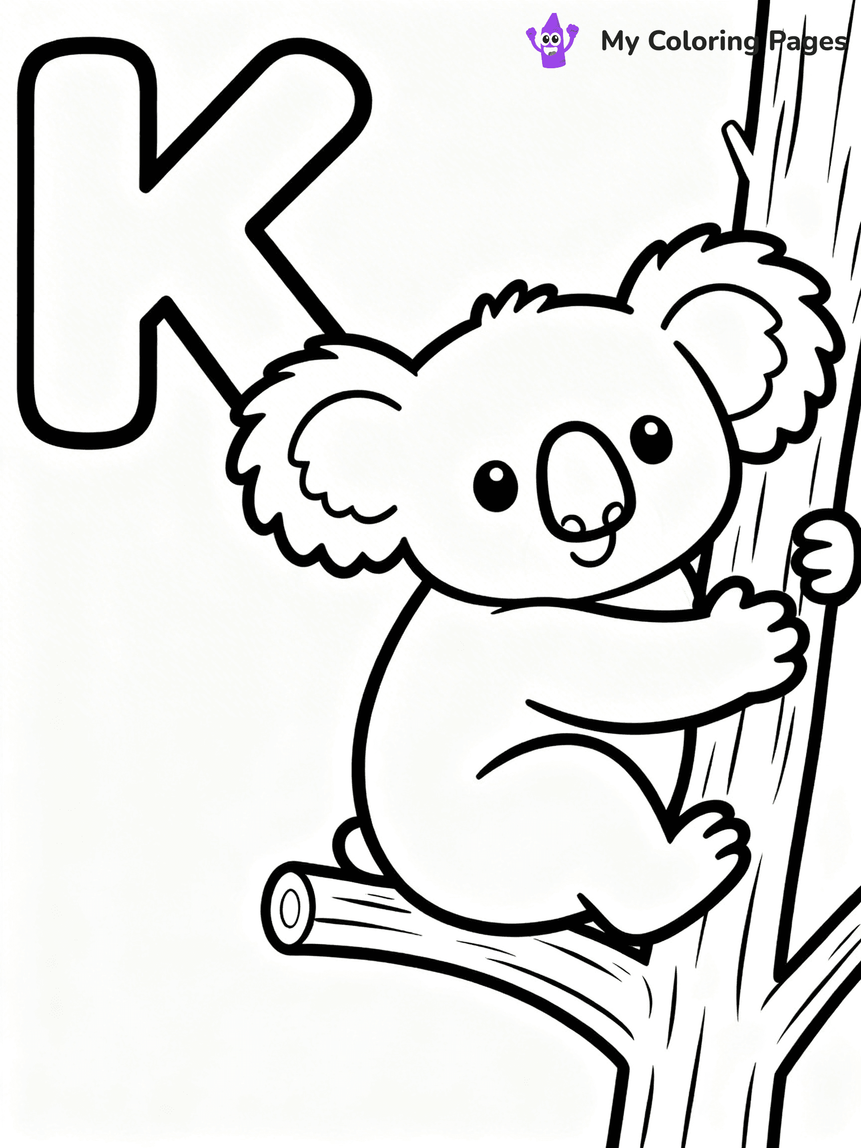 Letter K Coloring Pages - 38