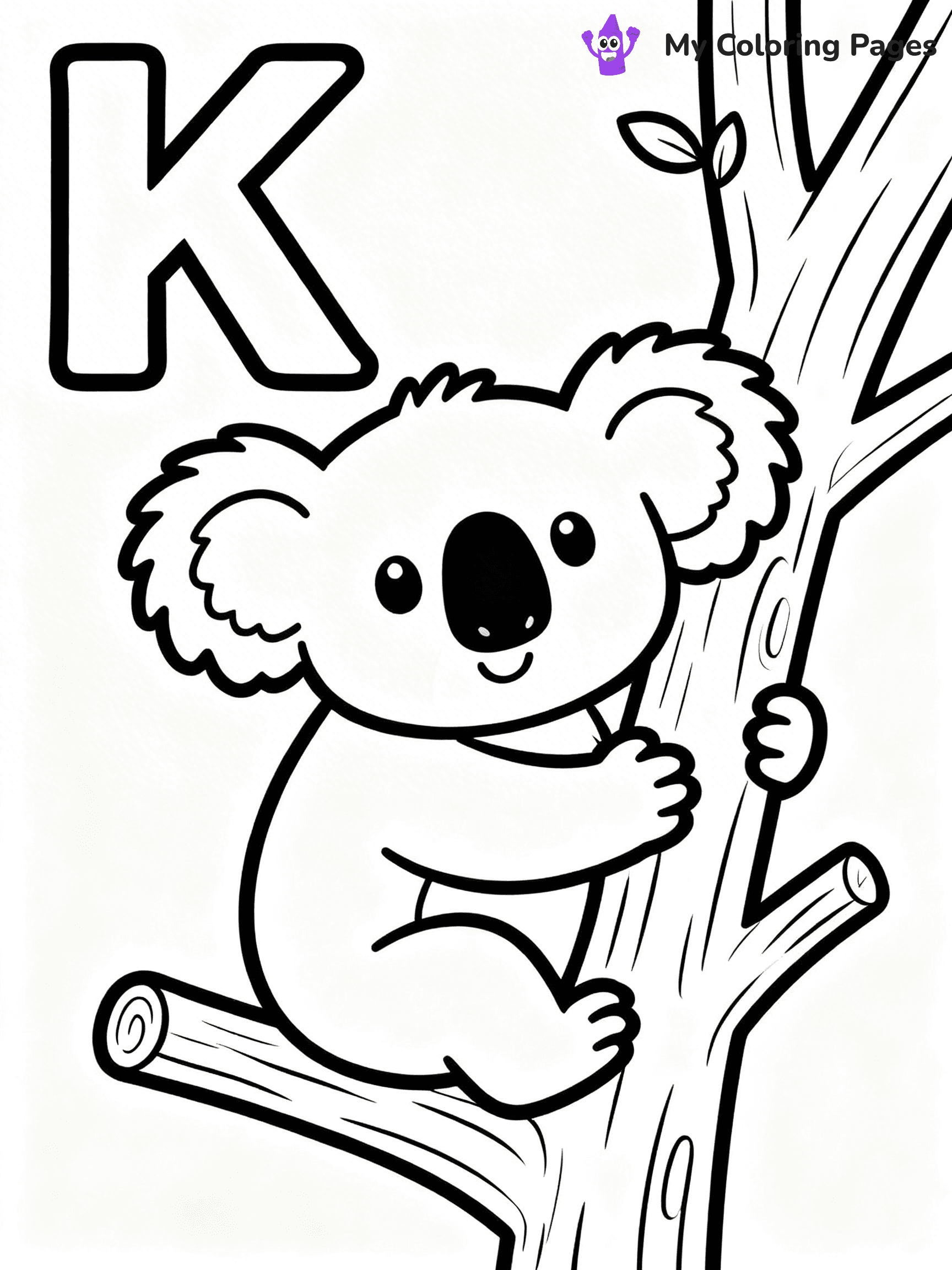 Letter K Coloring Pages - 35