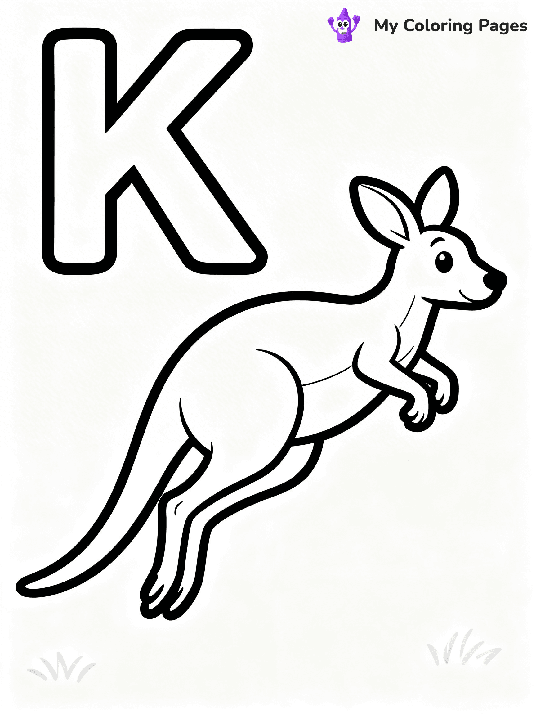 Letter K Coloring Pages - 29