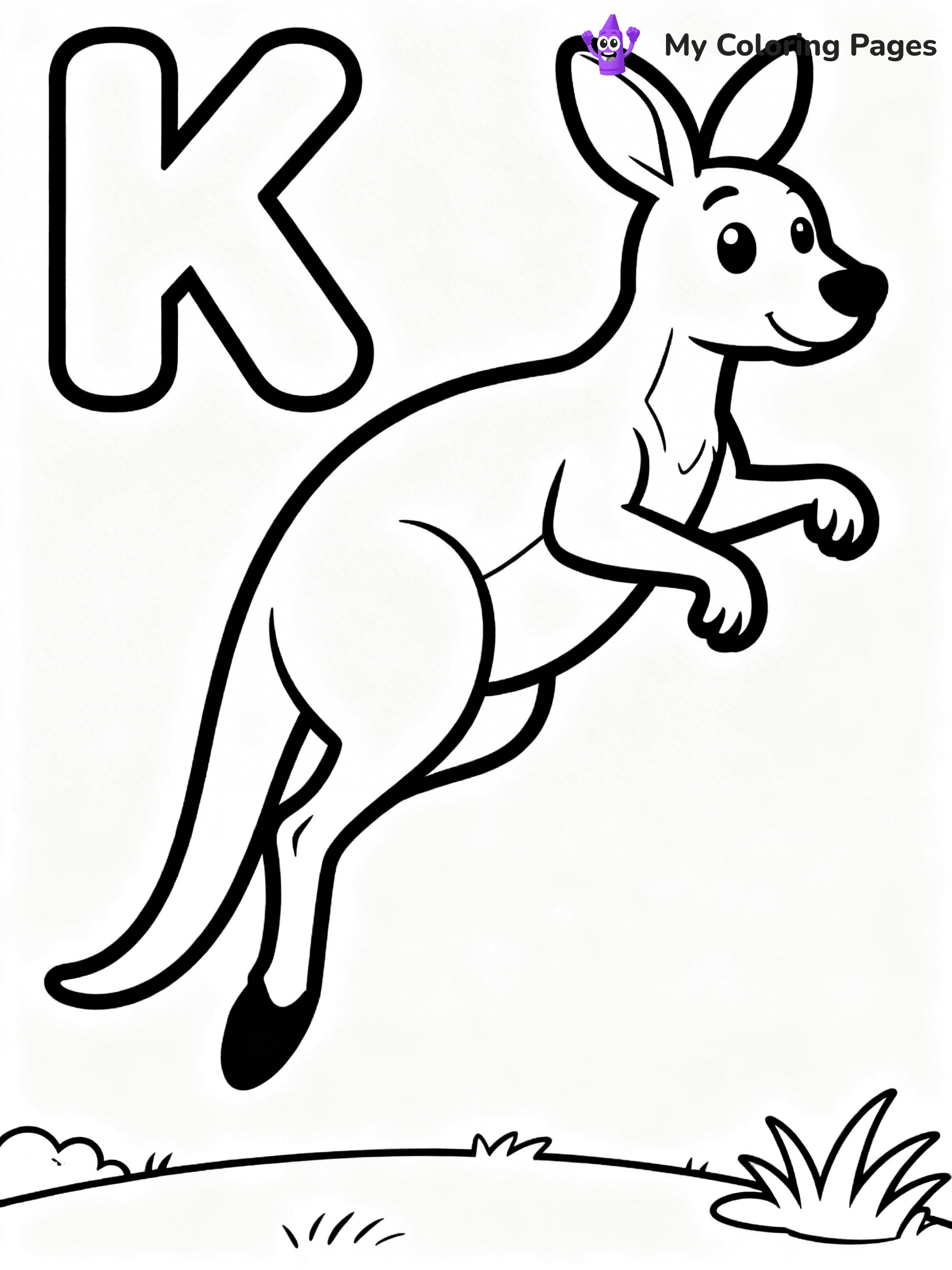 Letter K Coloring Pages - 28