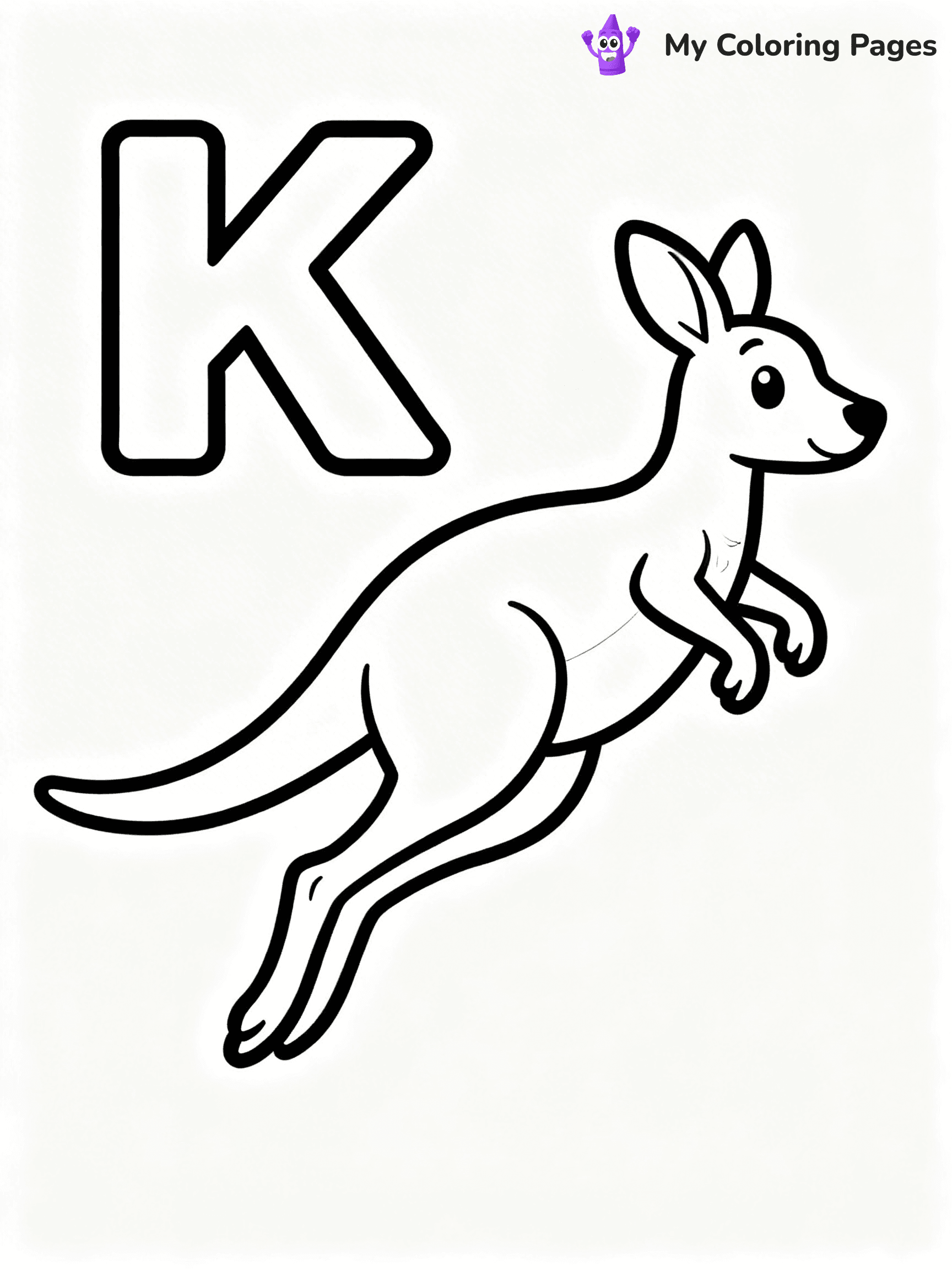Letter K Coloring Pages - 27