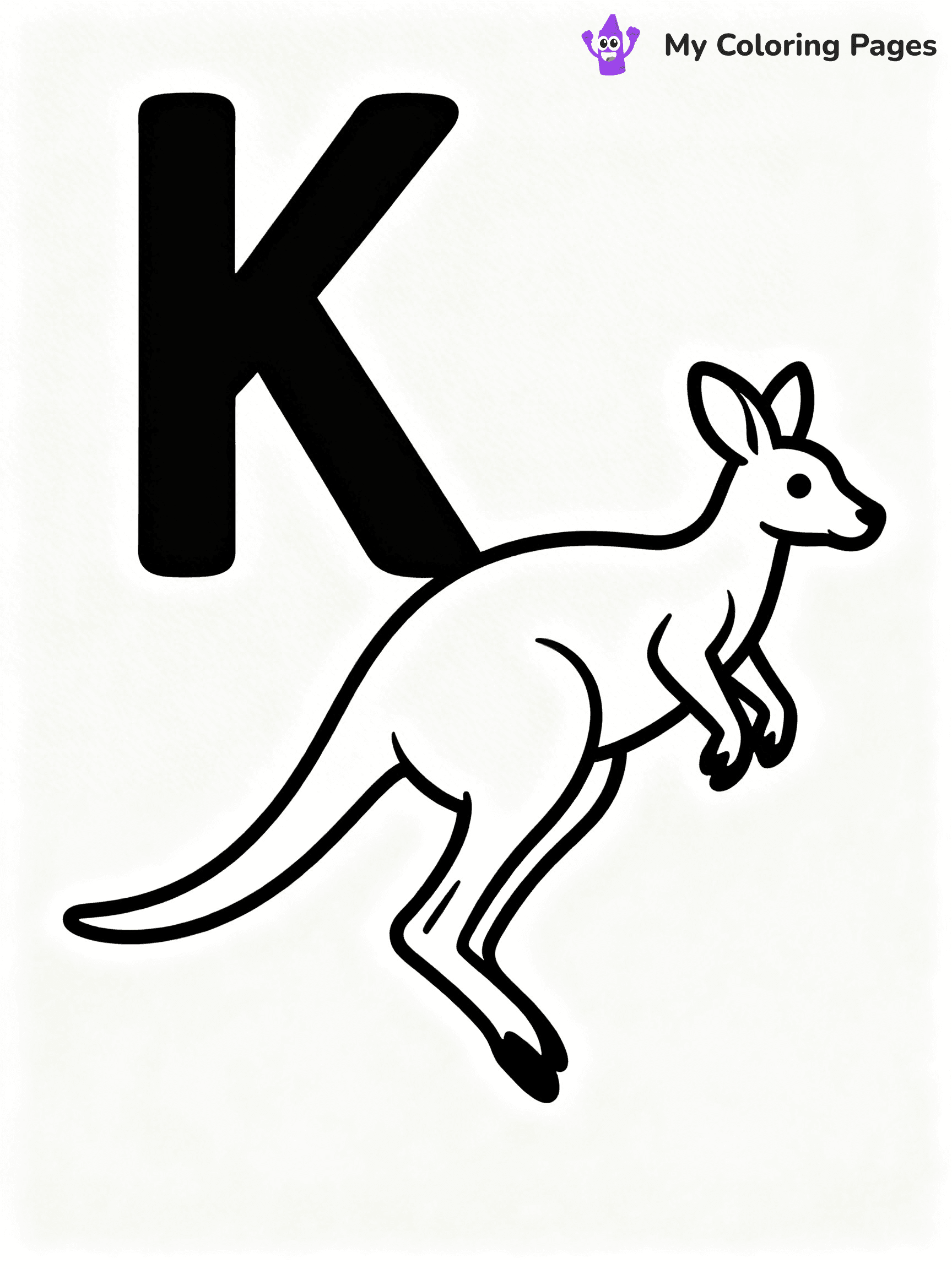 Letter K Coloring Pages - 25