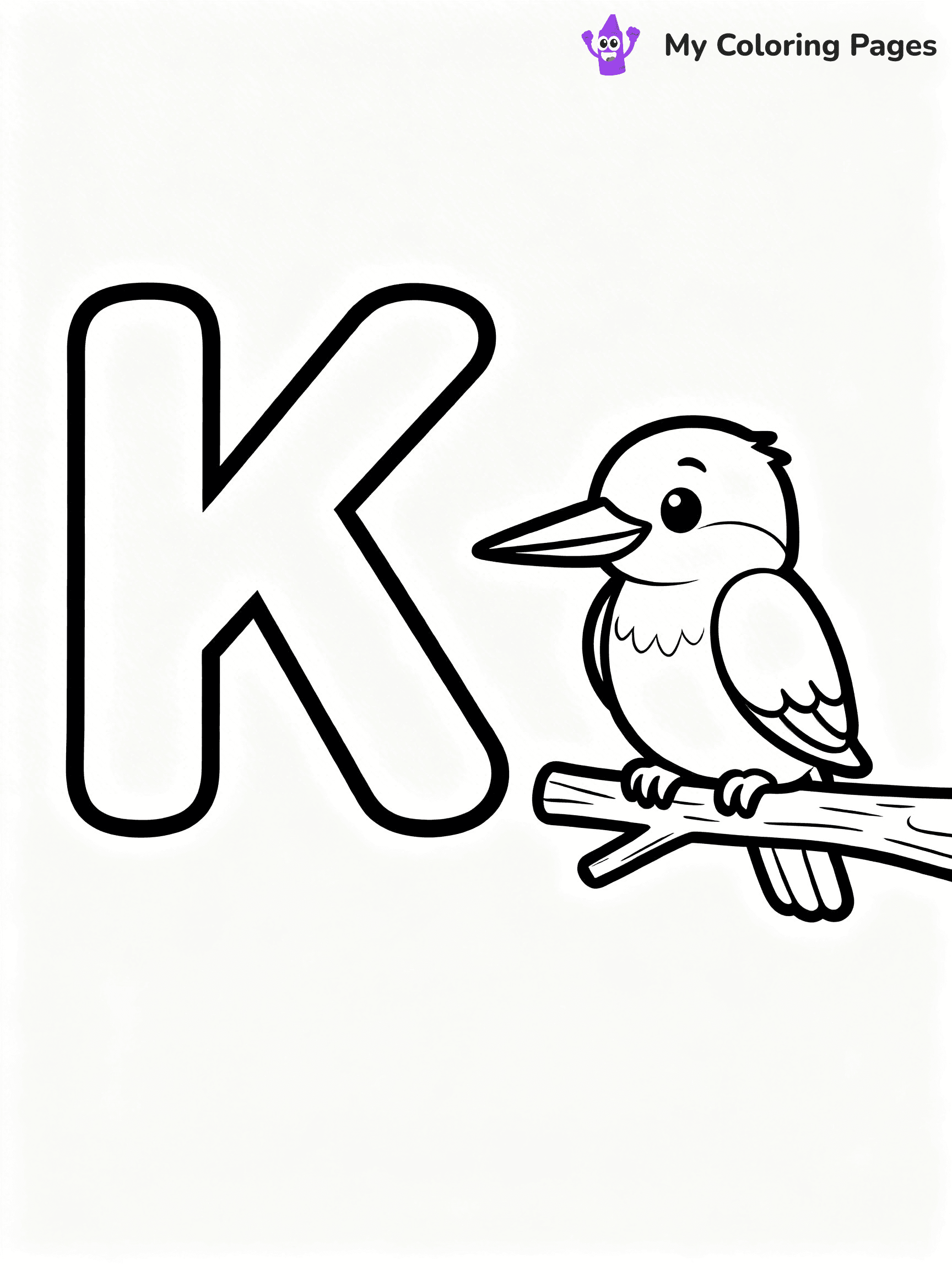 Letter K Coloring Pages - 18