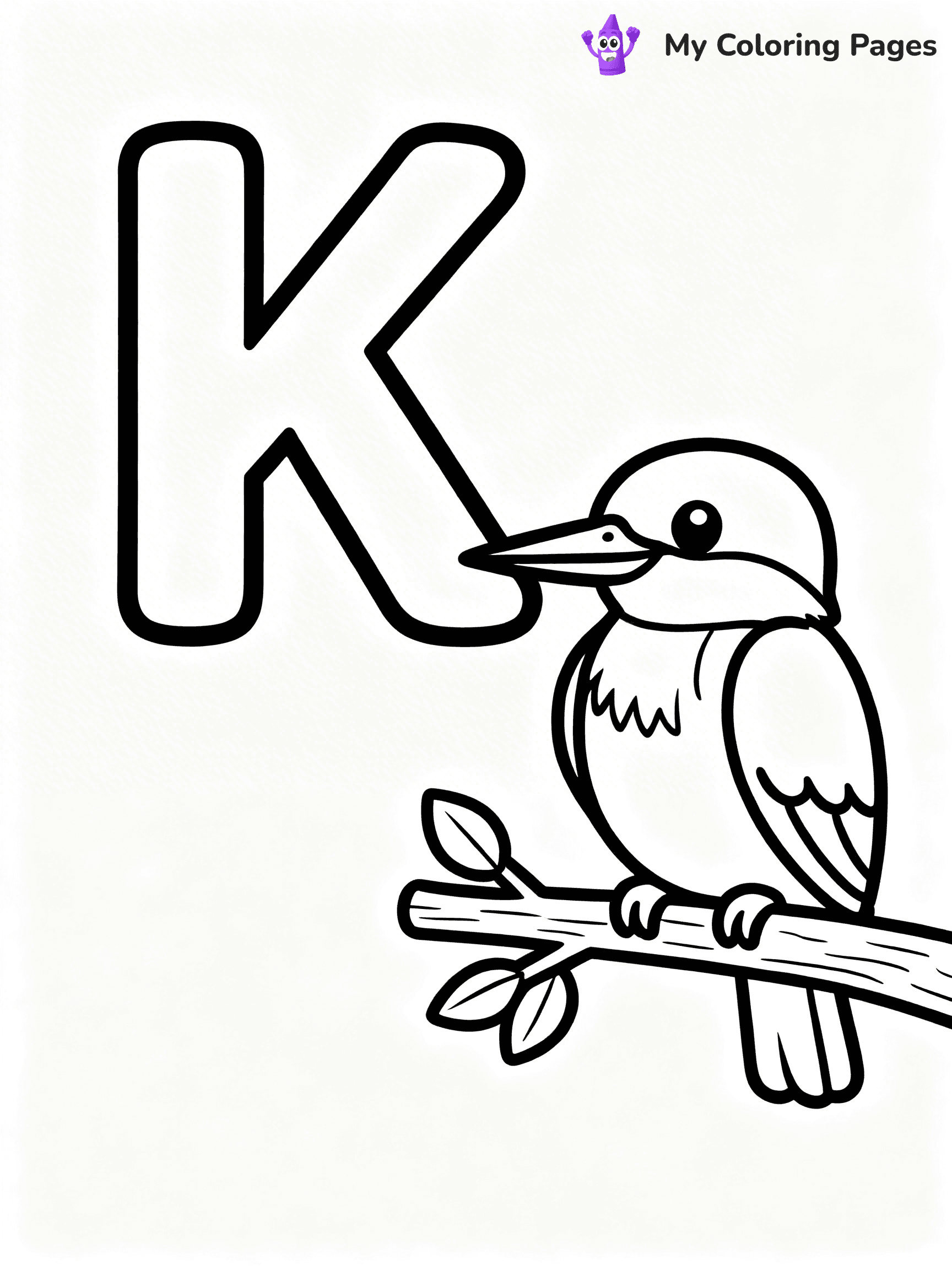 Letter K Coloring Pages - 17