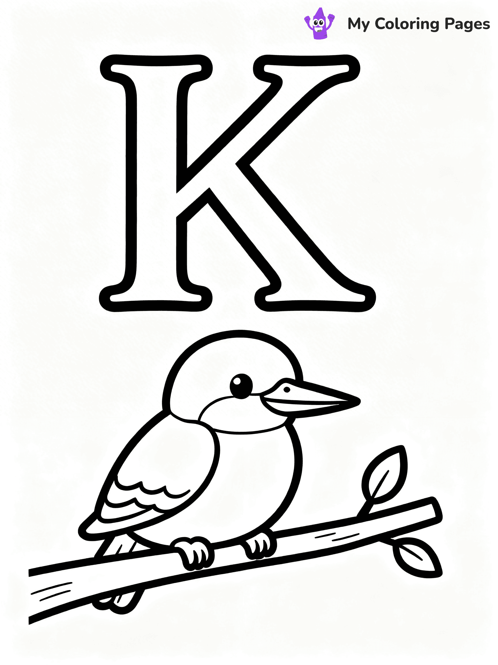 Letter K Coloring Pages - 16