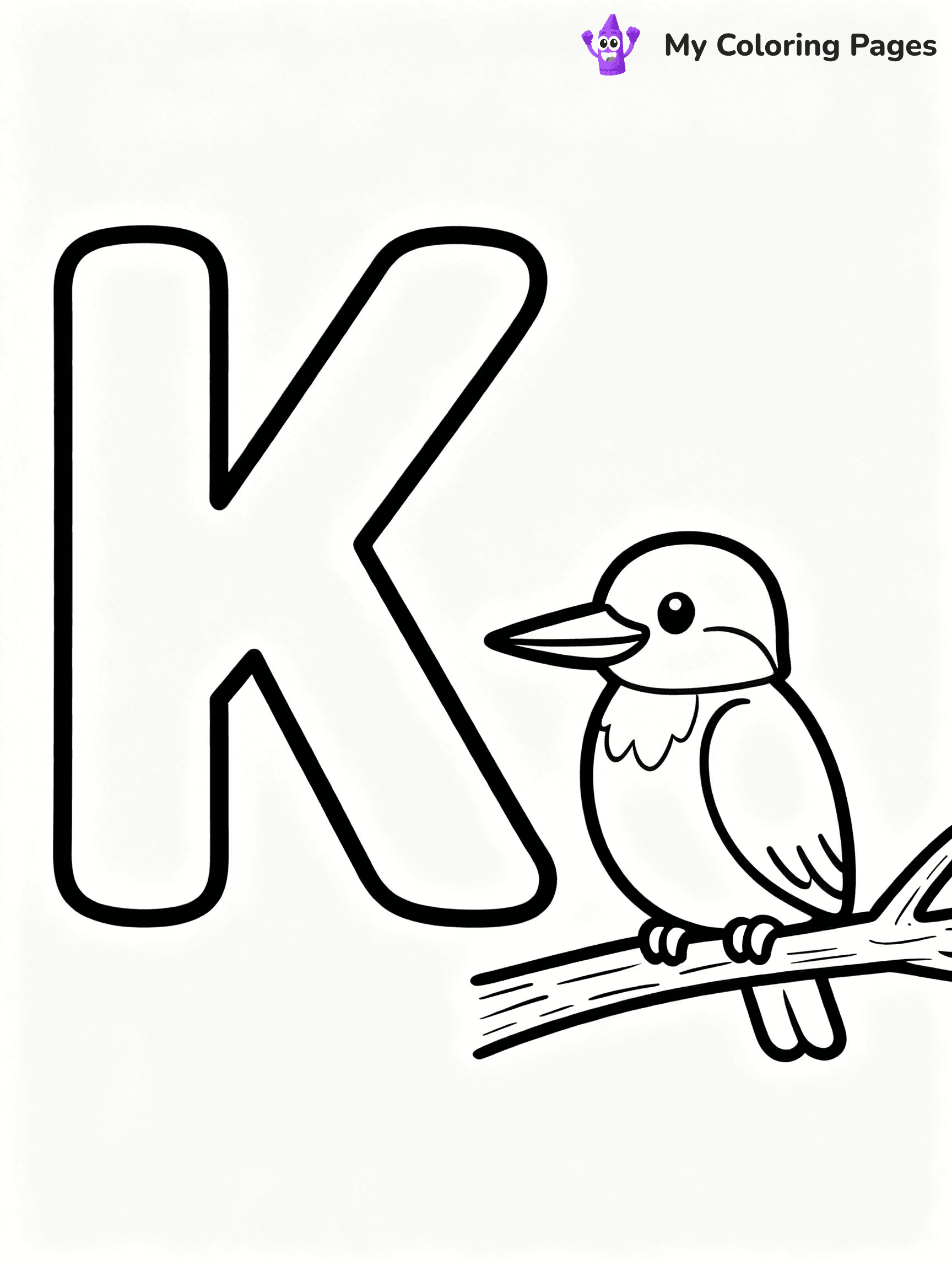 Letter K Coloring Pages - 13