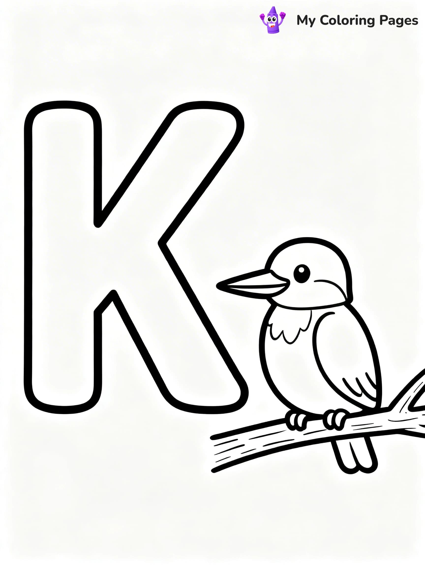 Letter K Coloring Pages - 13