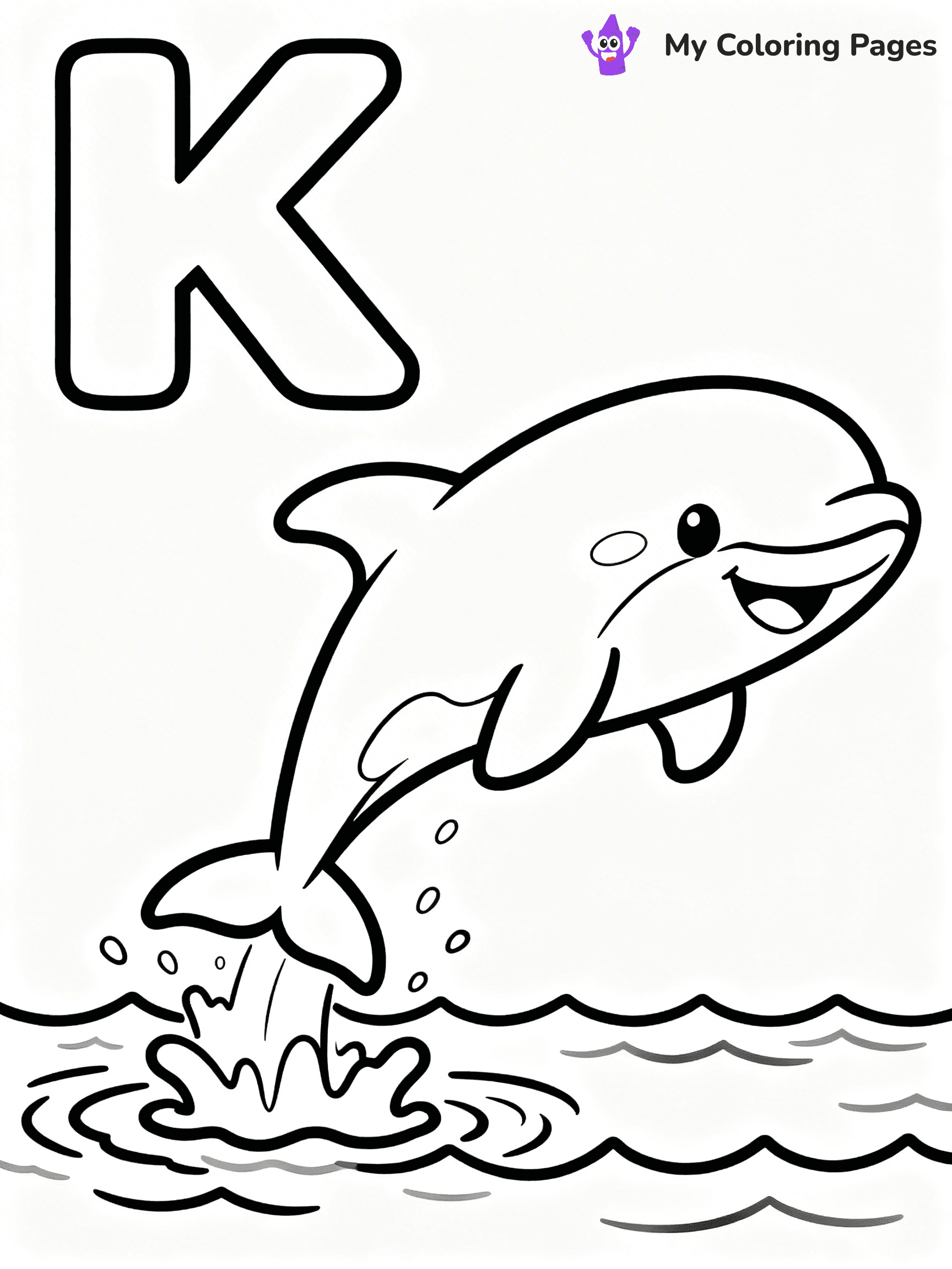 Letter K Coloring Pages - 12