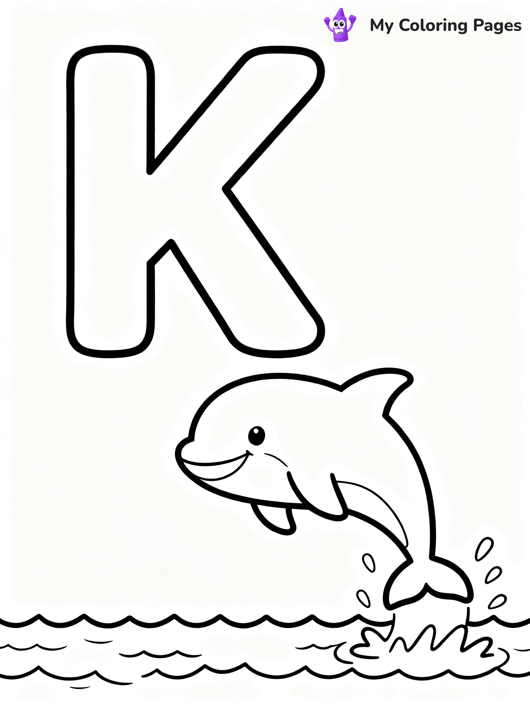 Letter K Coloring Pages - 9