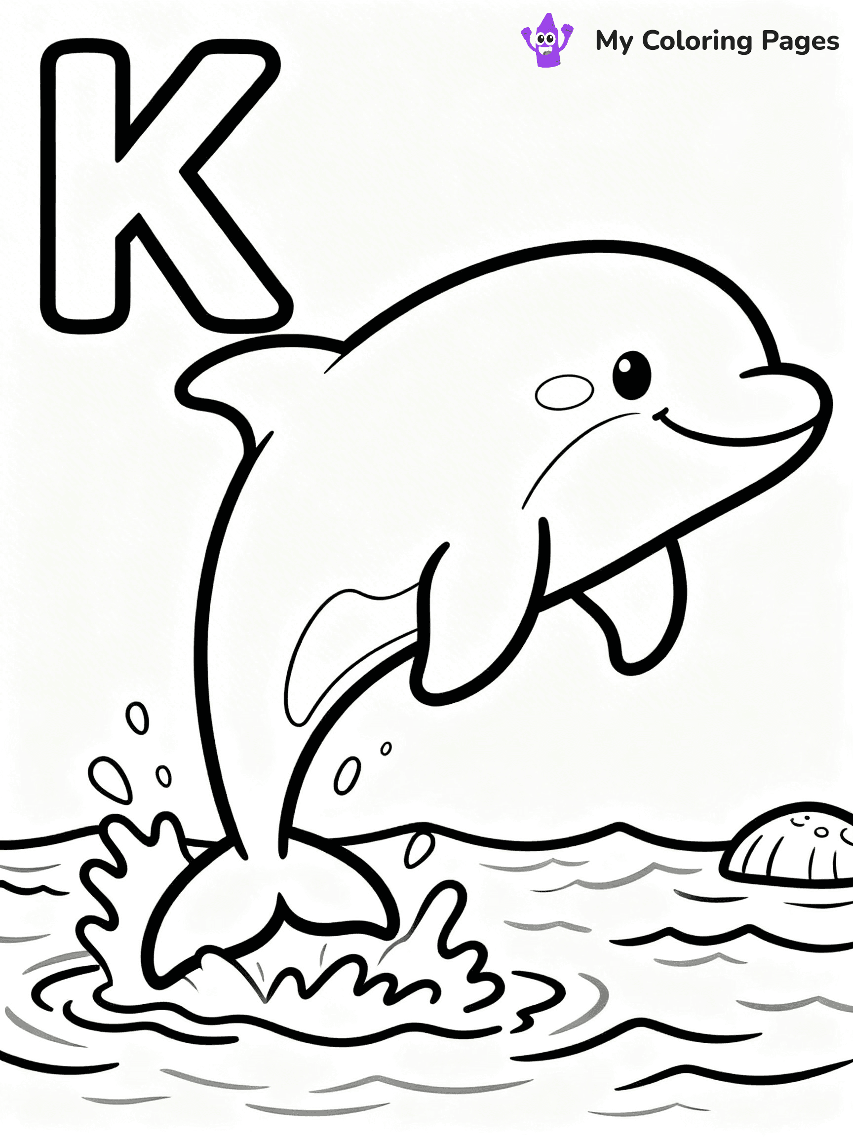 Letter K Coloring Pages - 8
