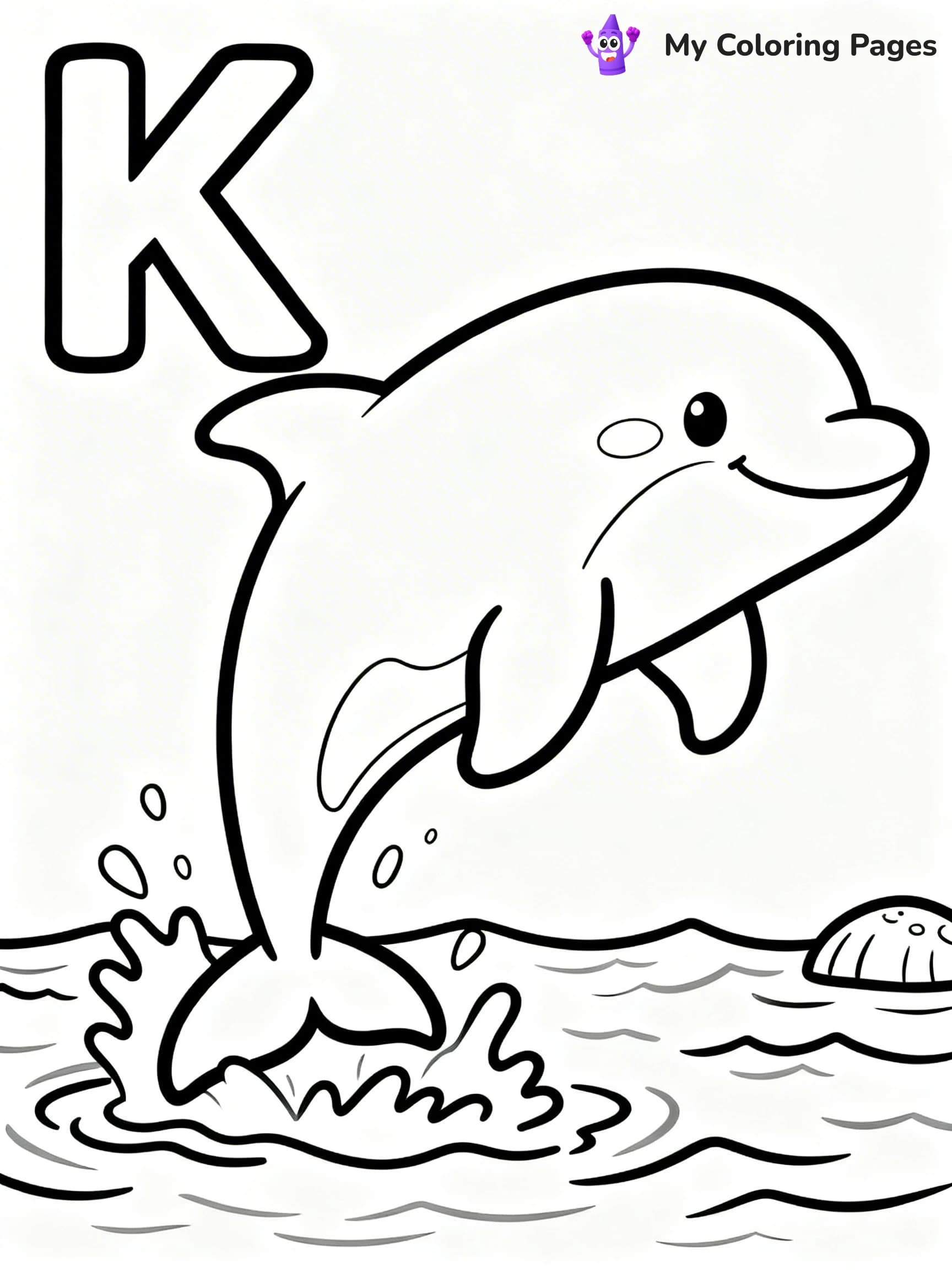 Letter K Coloring Pages - 8
