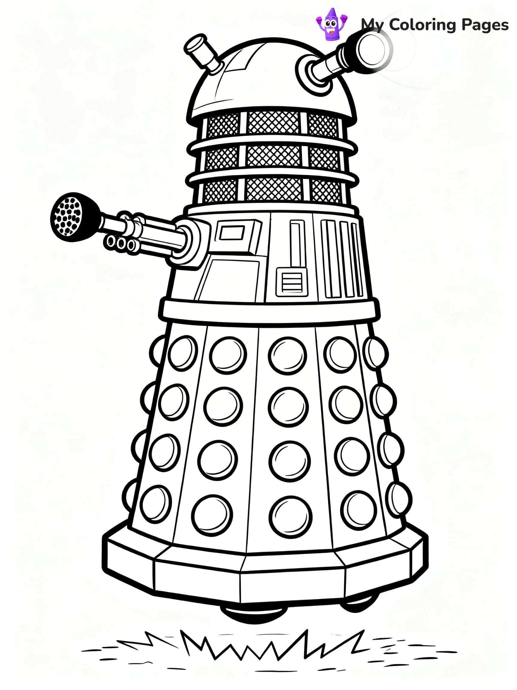 Doctor Who Coloring Pages - 12
