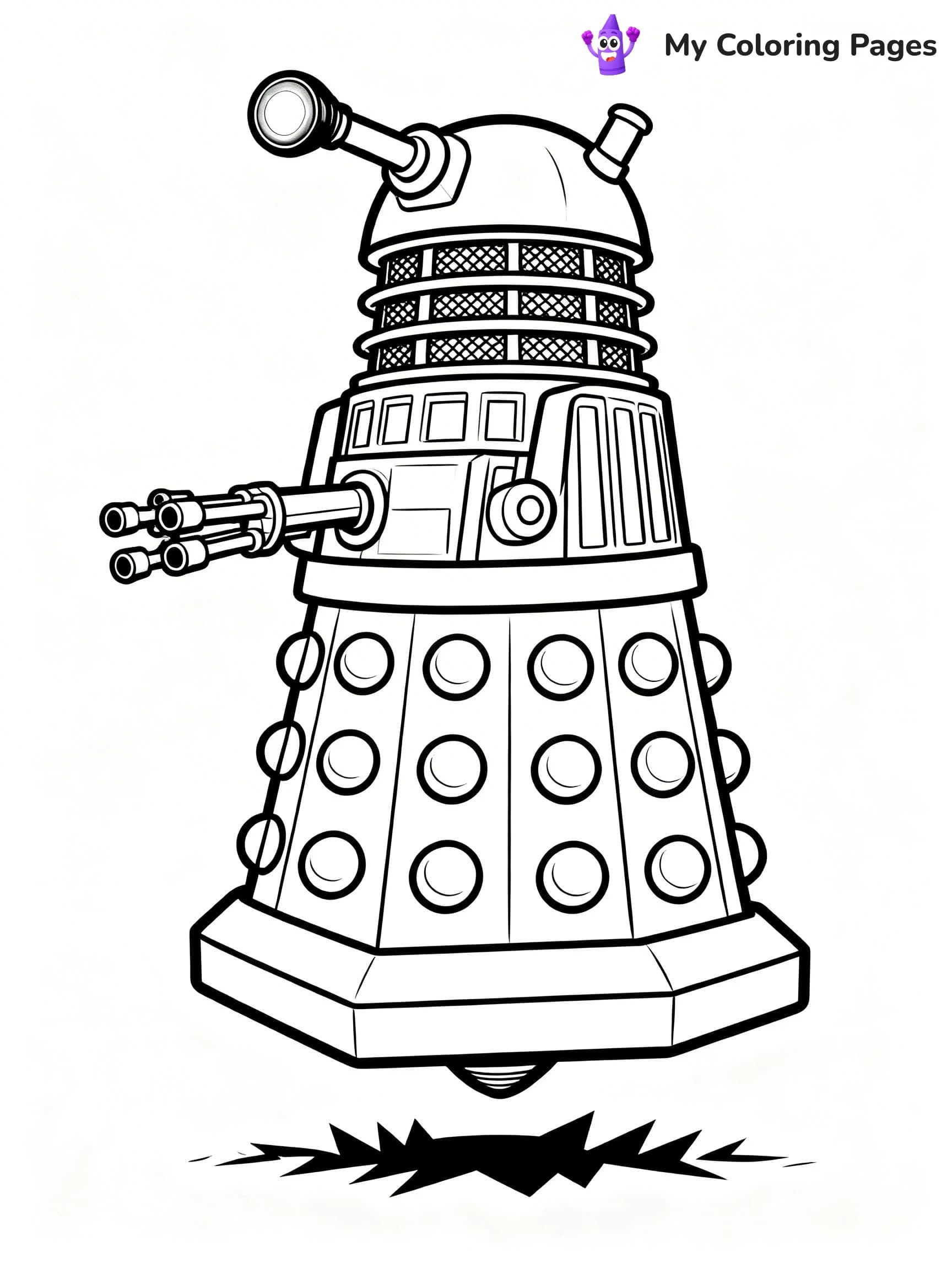 Doctor Who Coloring Pages - 10