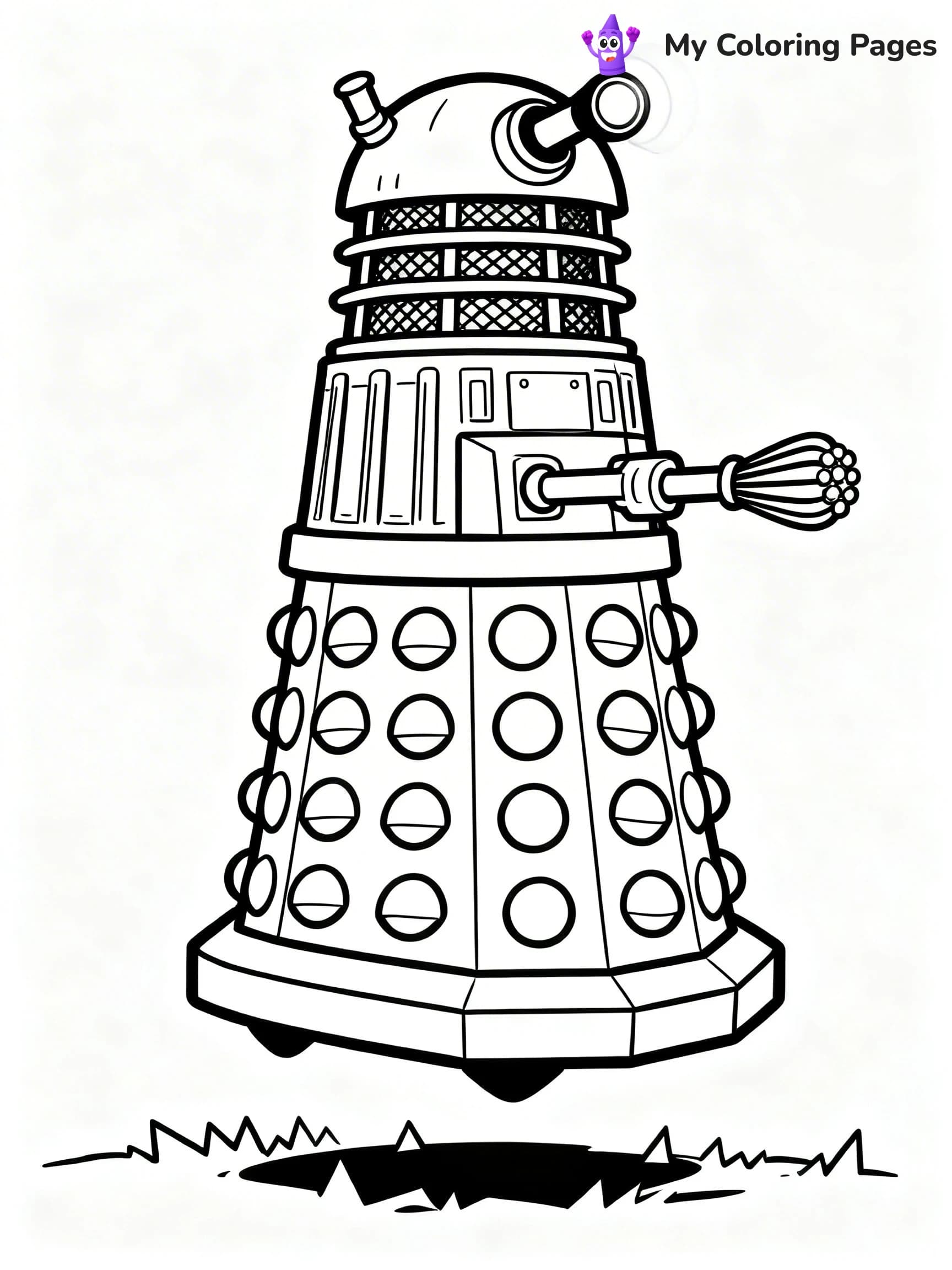 Doctor Who Coloring Pages - 9