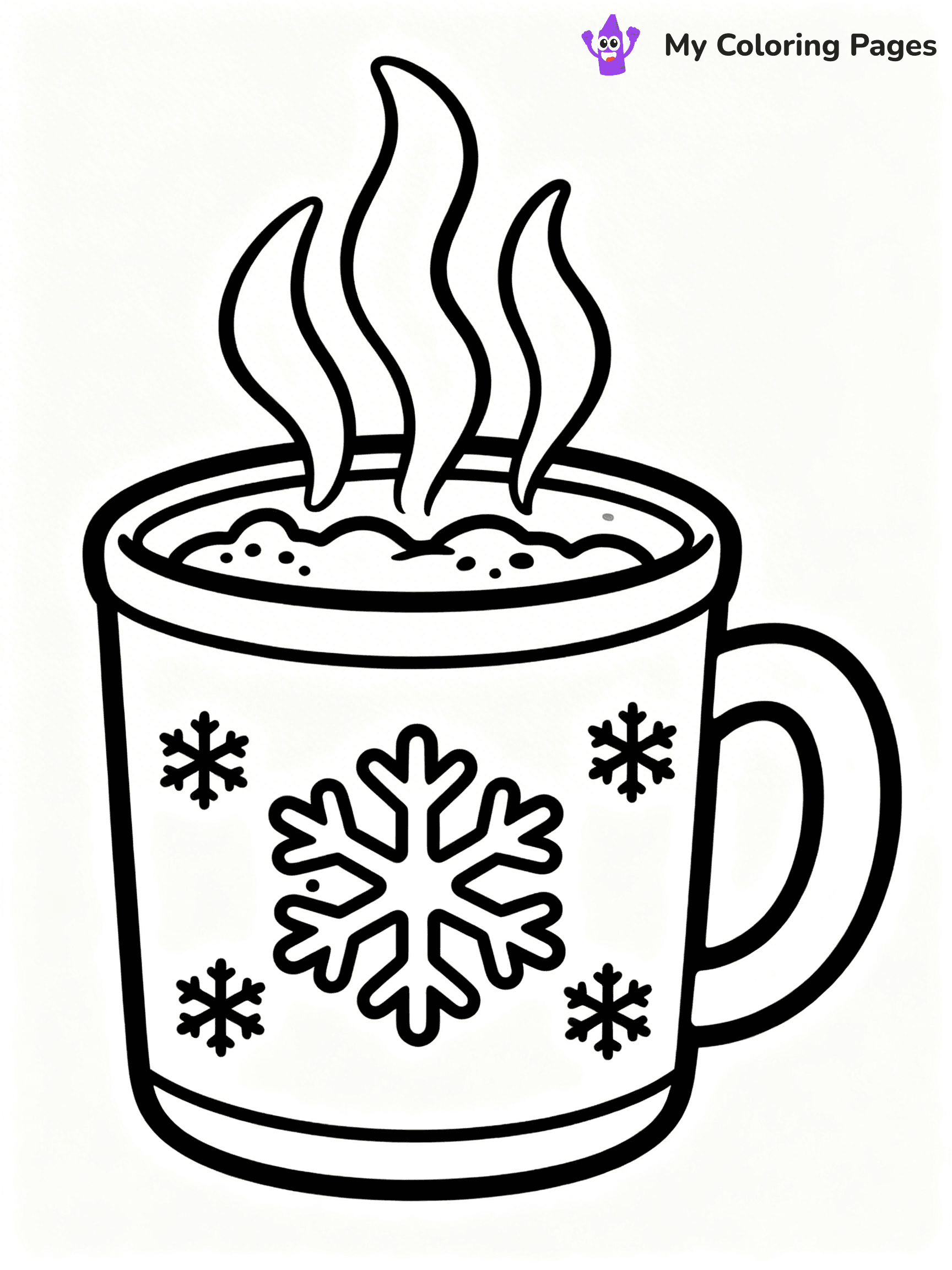 Coffee Cup Coloring Pages - 48