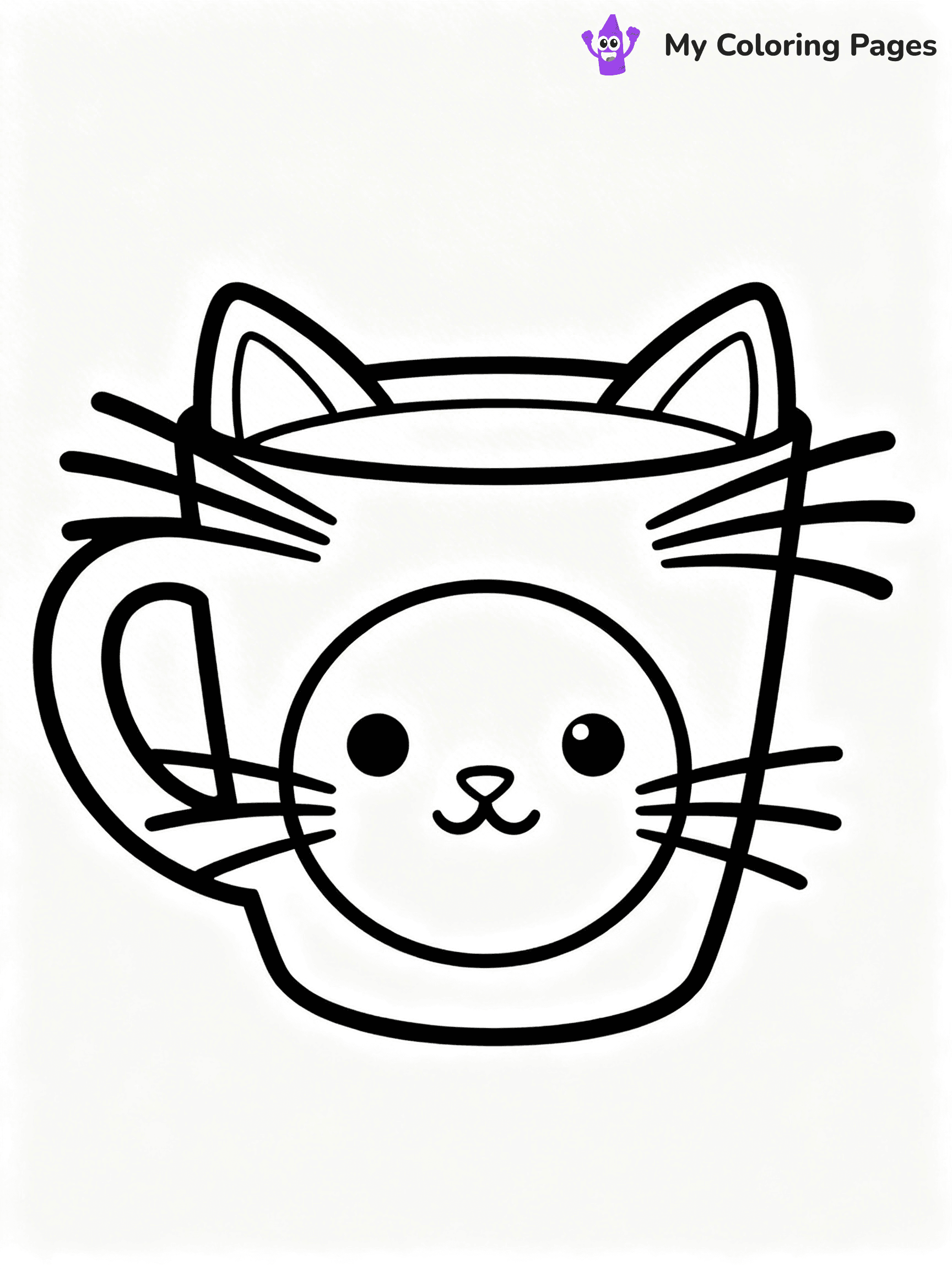 Coffee Cup Coloring Pages - 40