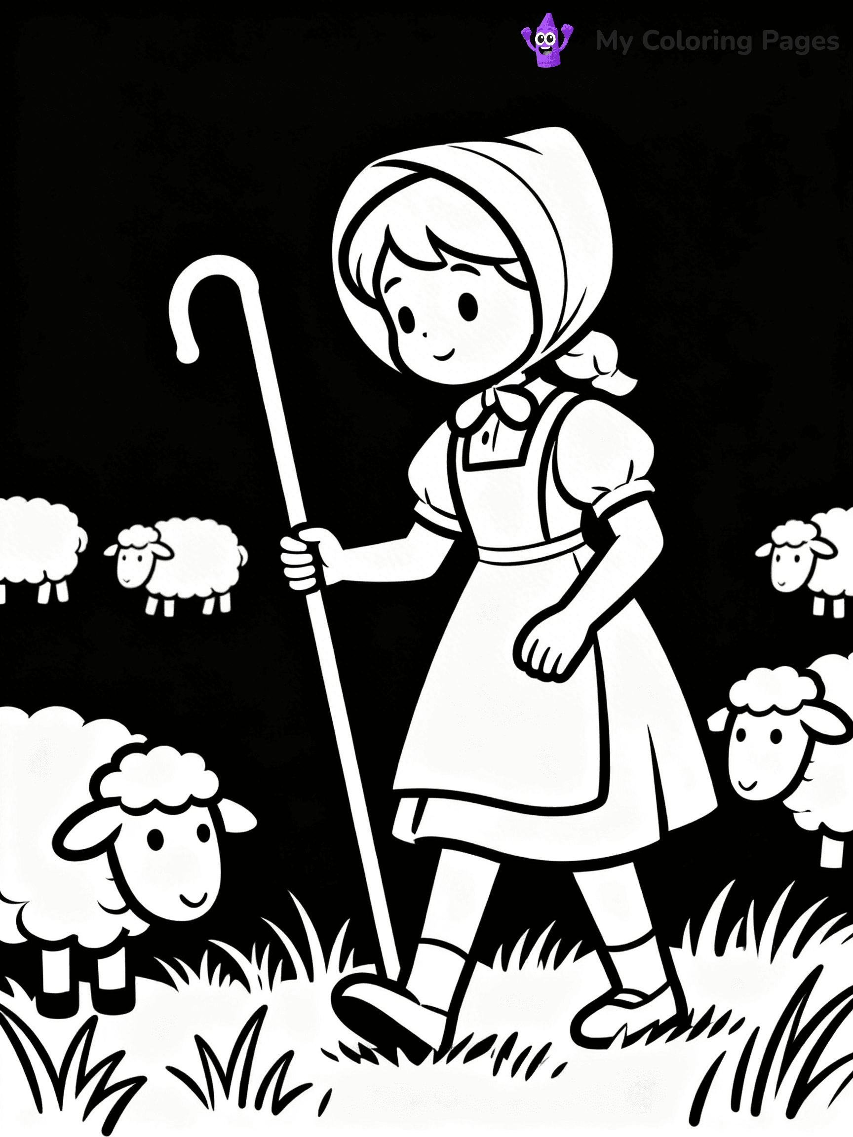 Nursery Rhyme Coloring Pages - 31