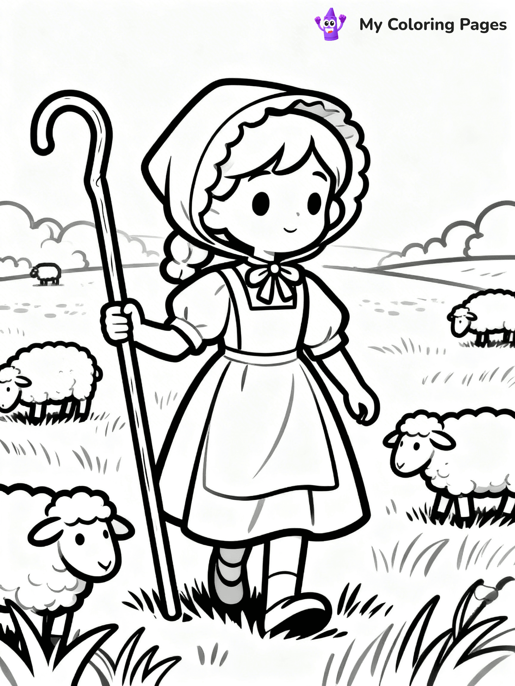 Nursery Rhyme Coloring Pages - 30