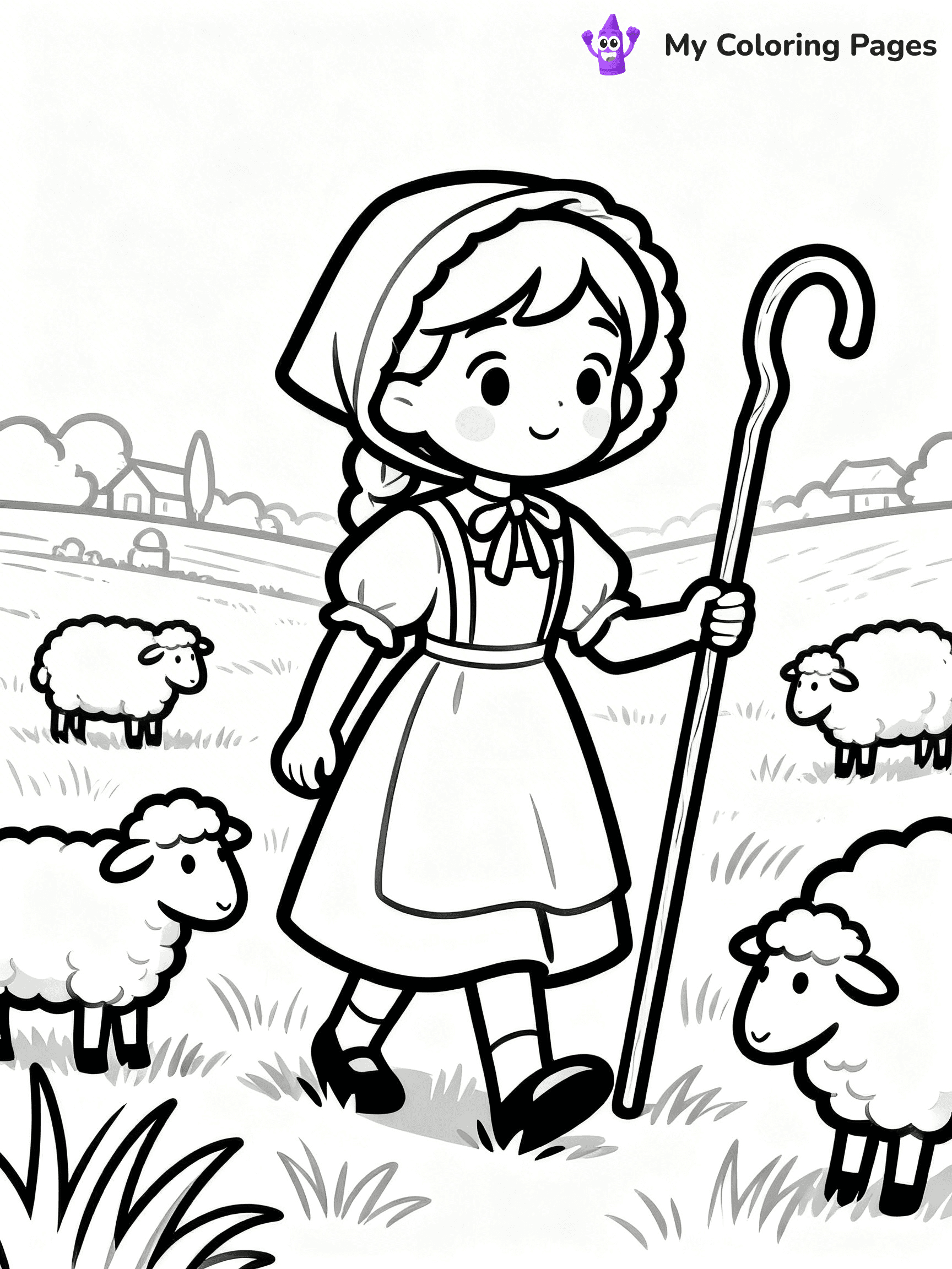 Nursery Rhyme Coloring Pages - 29