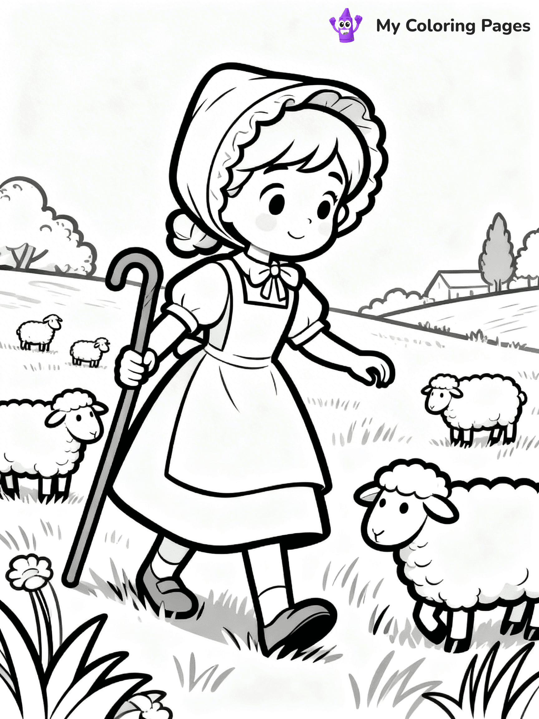 Nursery Rhyme Coloring Pages - 27