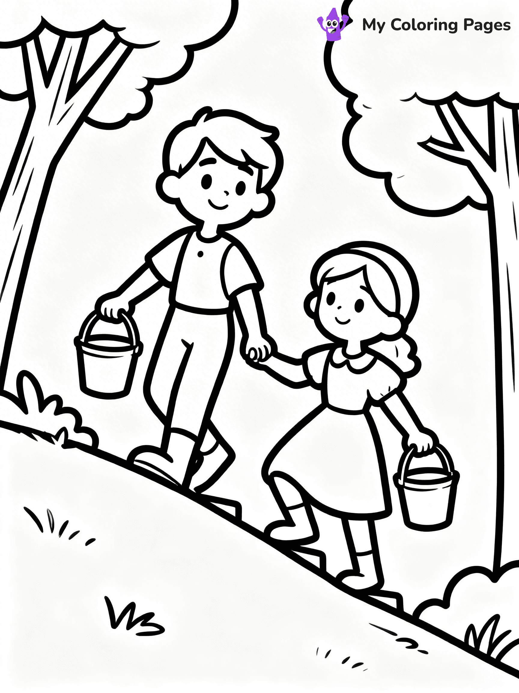 Nursery Rhyme Coloring Pages - 26