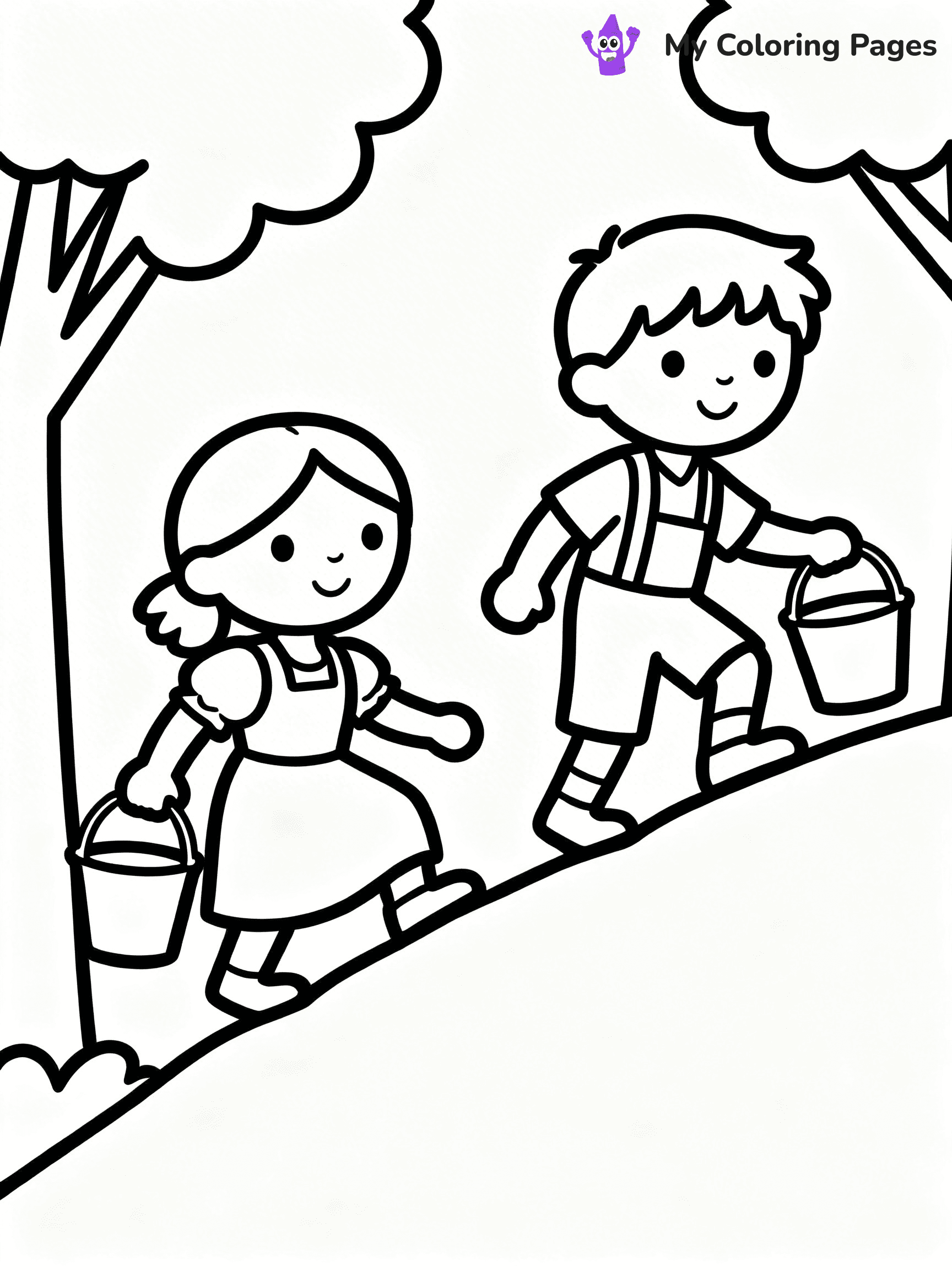 Nursery Rhyme Coloring Pages - 25