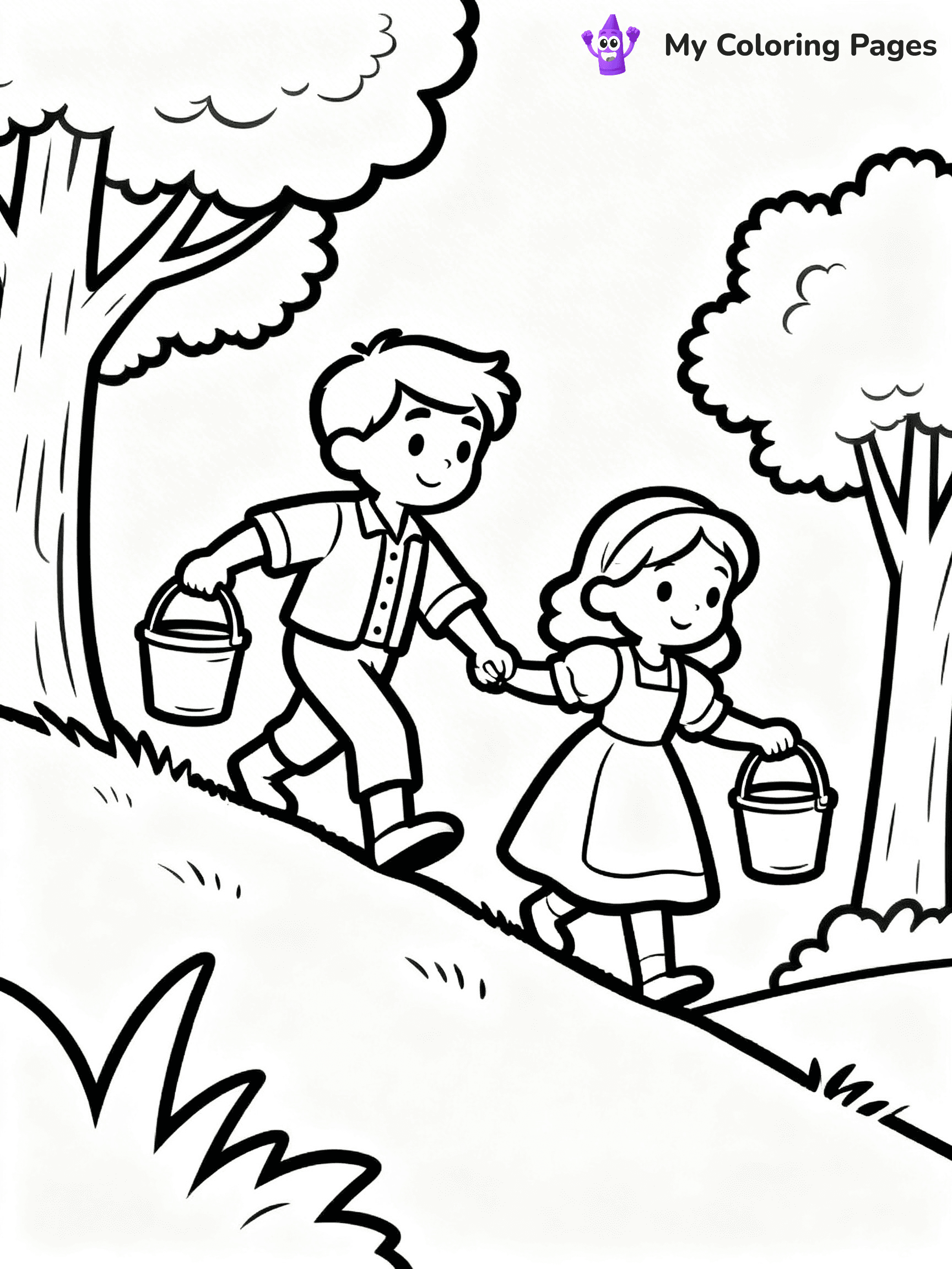 Nursery Rhyme Coloring Pages - 24