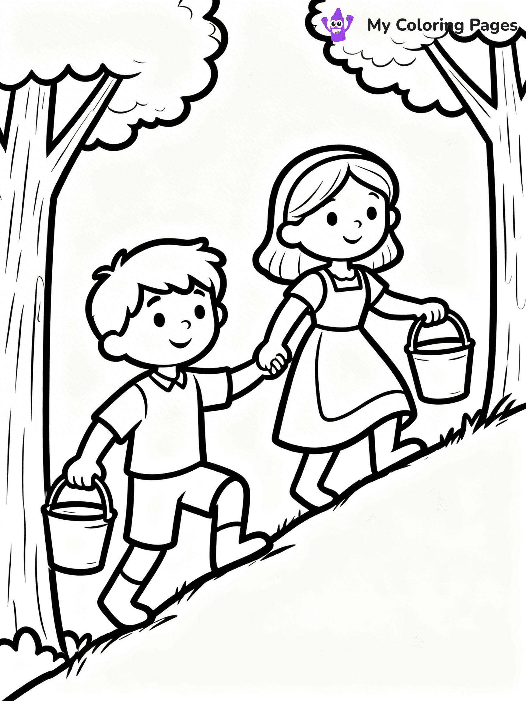 Nursery Rhyme Coloring Pages - 22