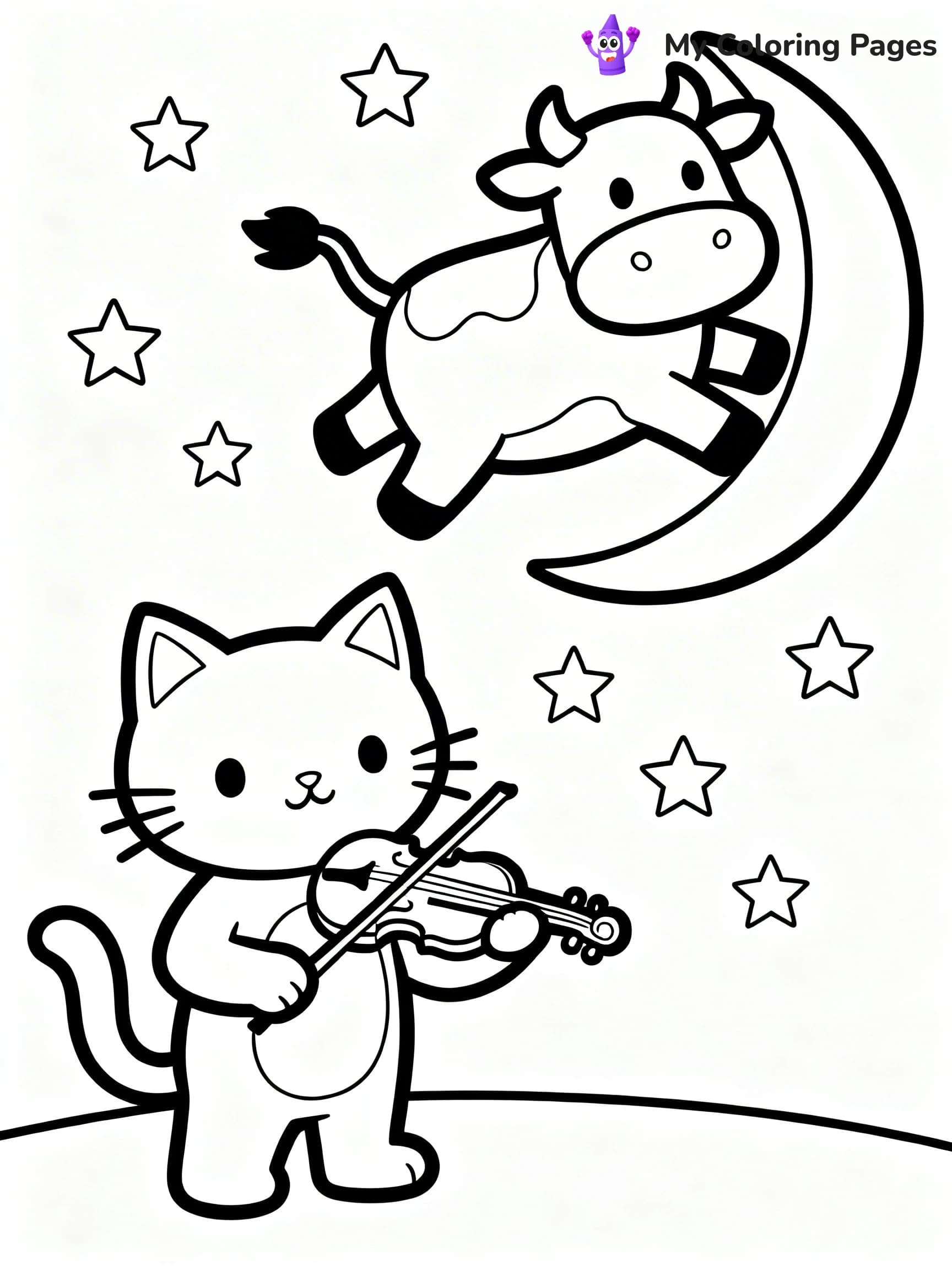 Nursery Rhyme Coloring Pages - 20