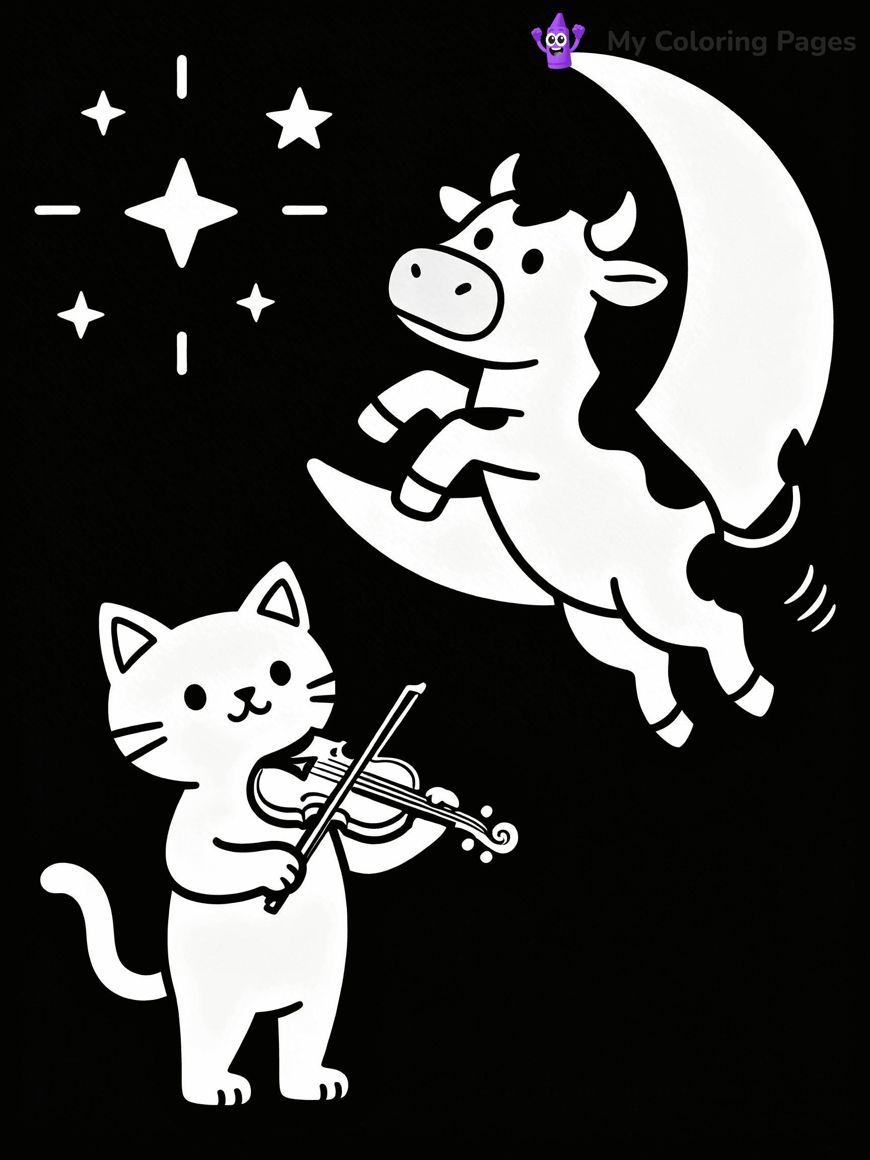 Nursery Rhyme Coloring Pages - 18