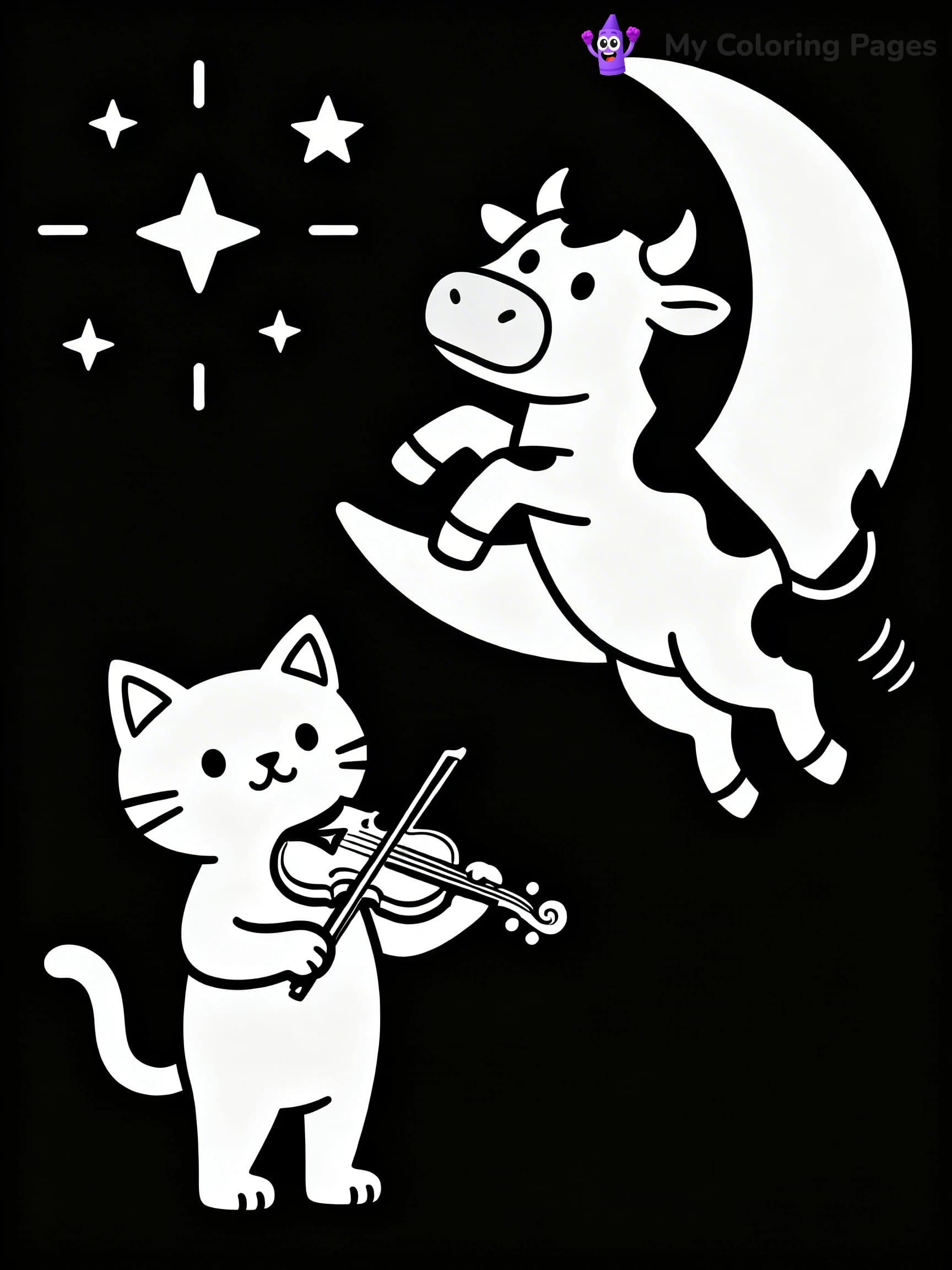 Nursery Rhyme Coloring Pages - 18