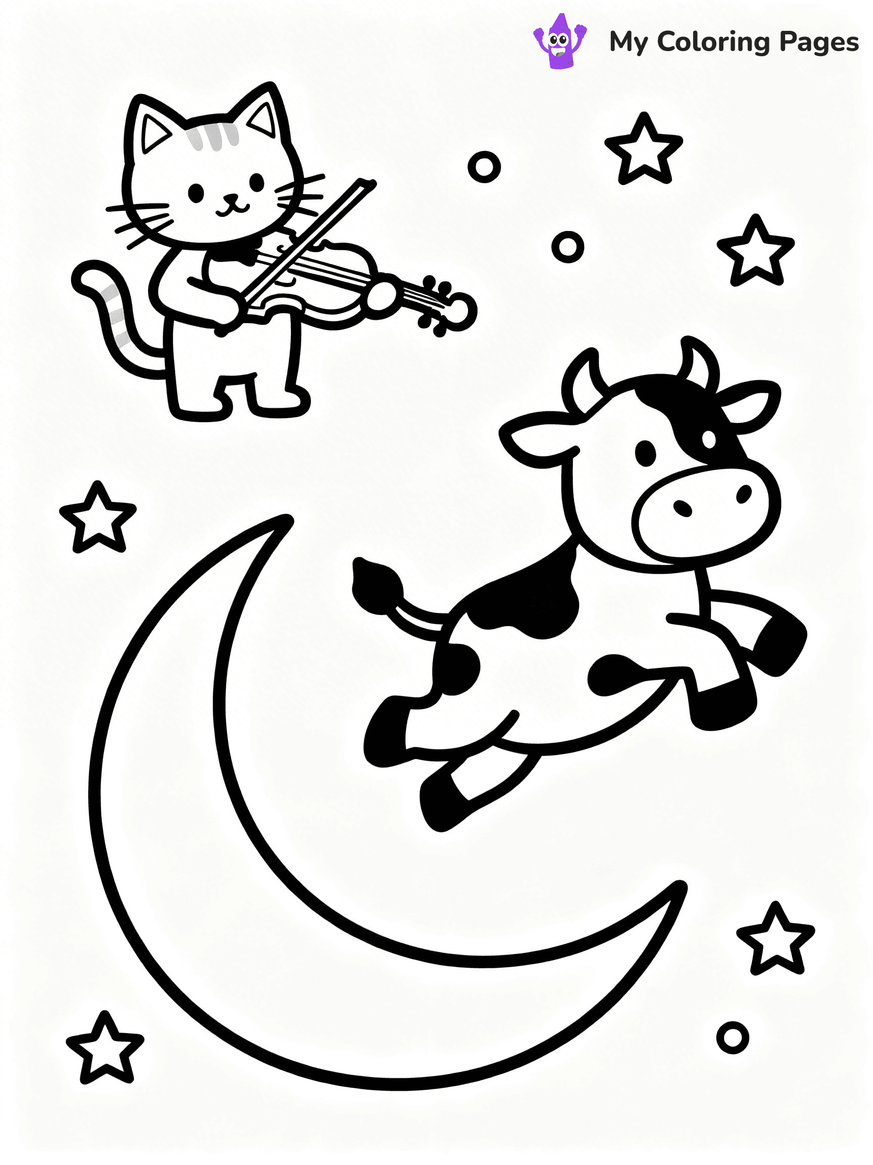 Nursery Rhyme Coloring Pages - 14
