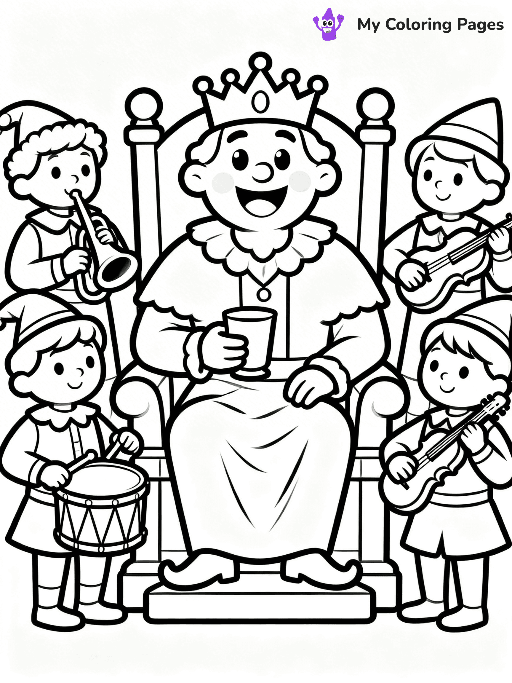 Nursery Rhyme Coloring Pages - 13