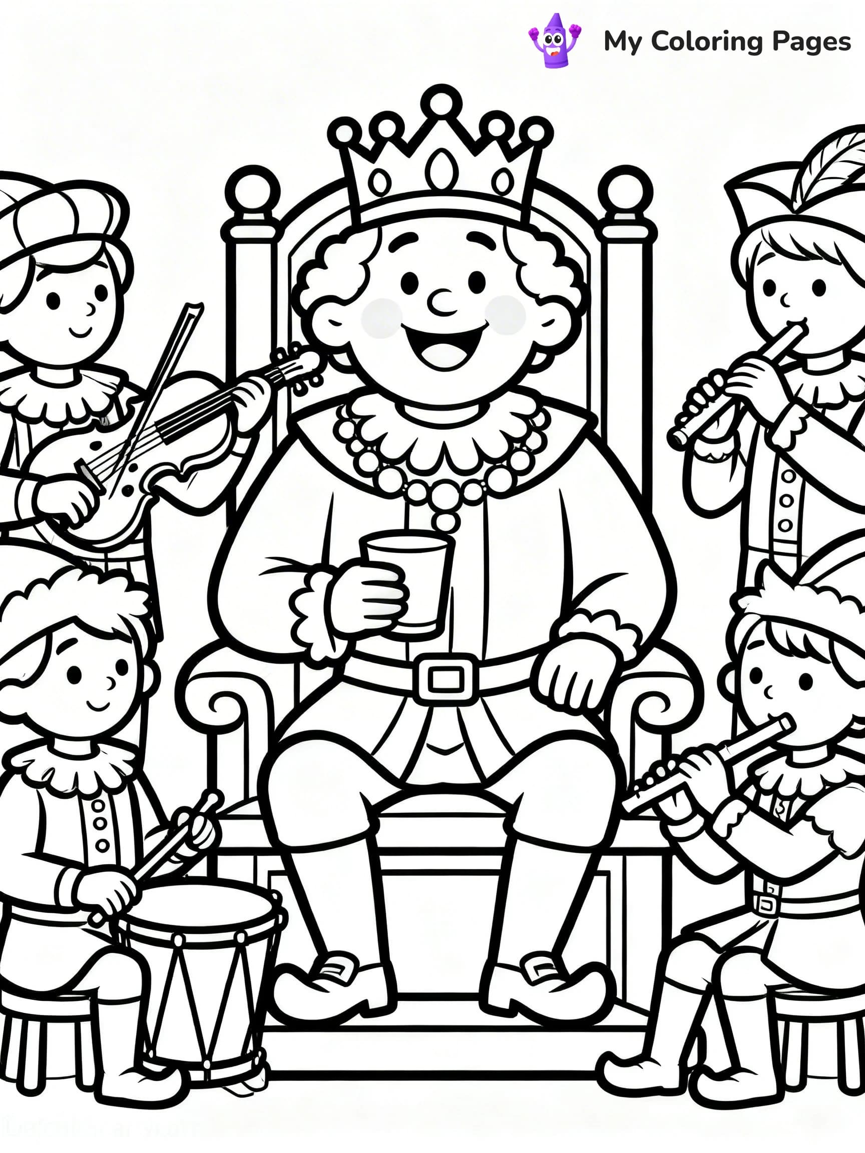 Nursery Rhyme Coloring Pages - 11