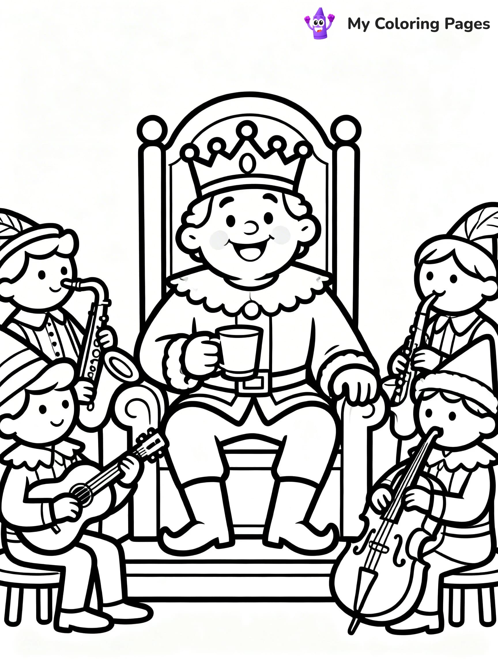 Nursery Rhyme Coloring Pages - 10
