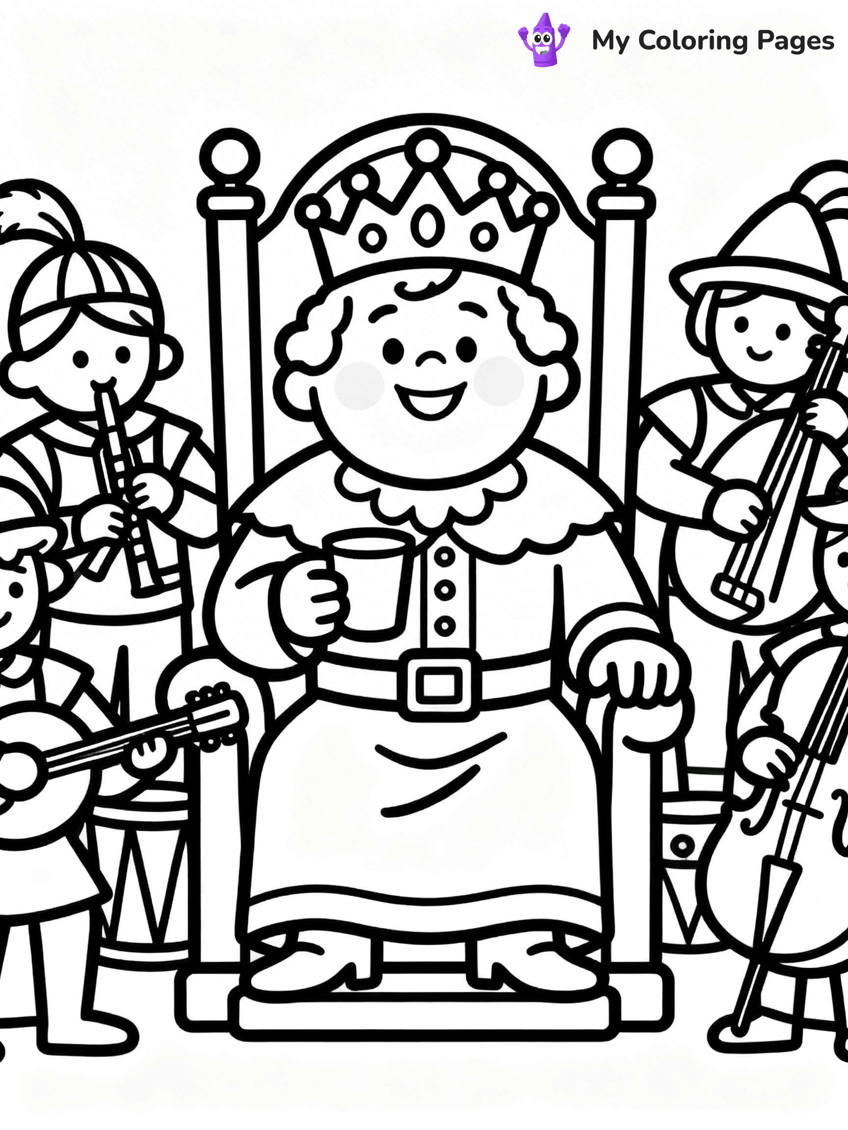 Nursery Rhyme Coloring Pages - 9