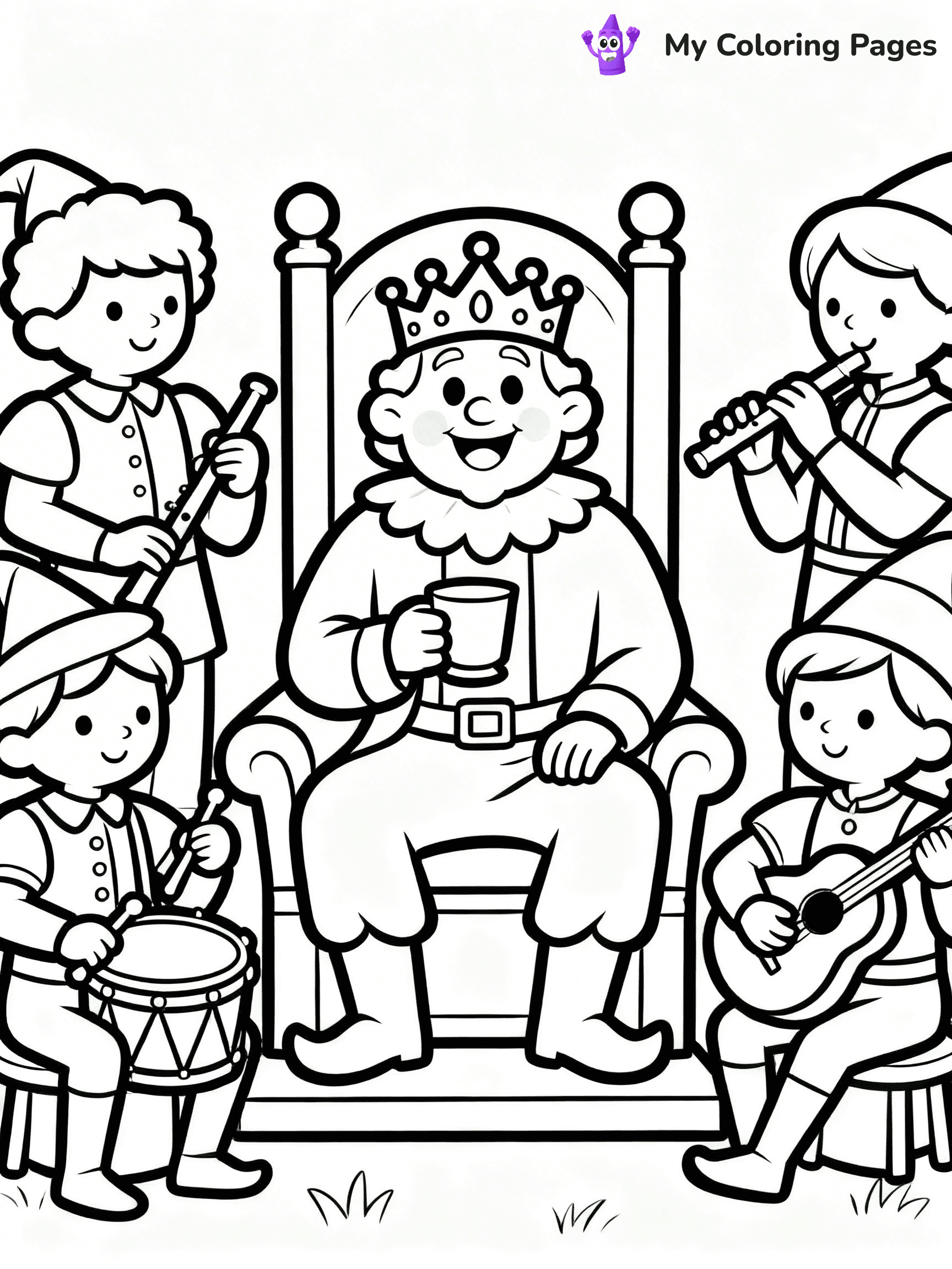 Nursery Rhyme Coloring Pages - 8