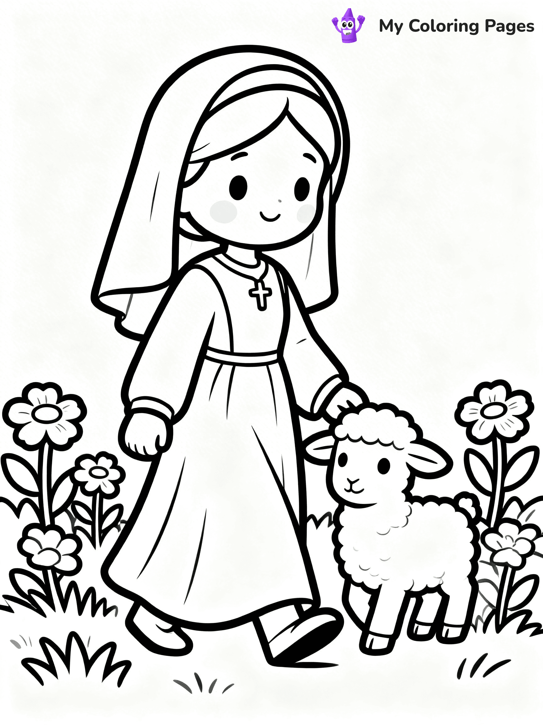 Nursery Rhyme Coloring Pages - 5