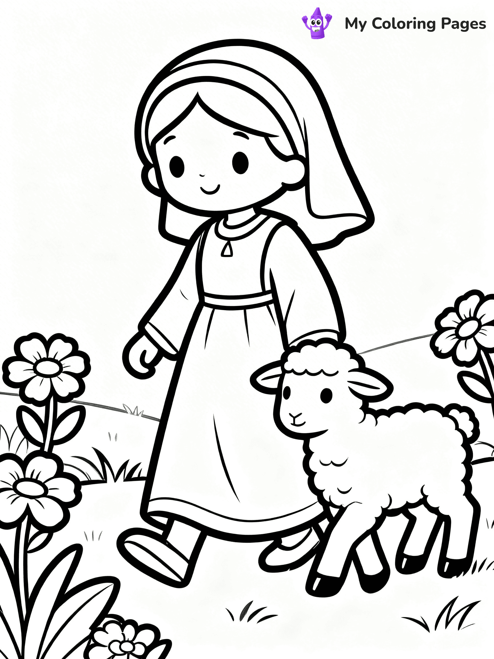 Nursery Rhyme Coloring Pages - 4