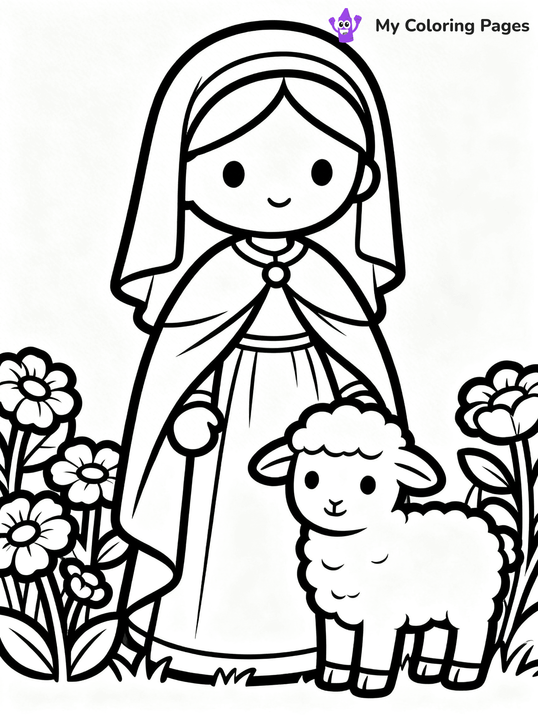 Nursery Rhyme Coloring Pages - 3