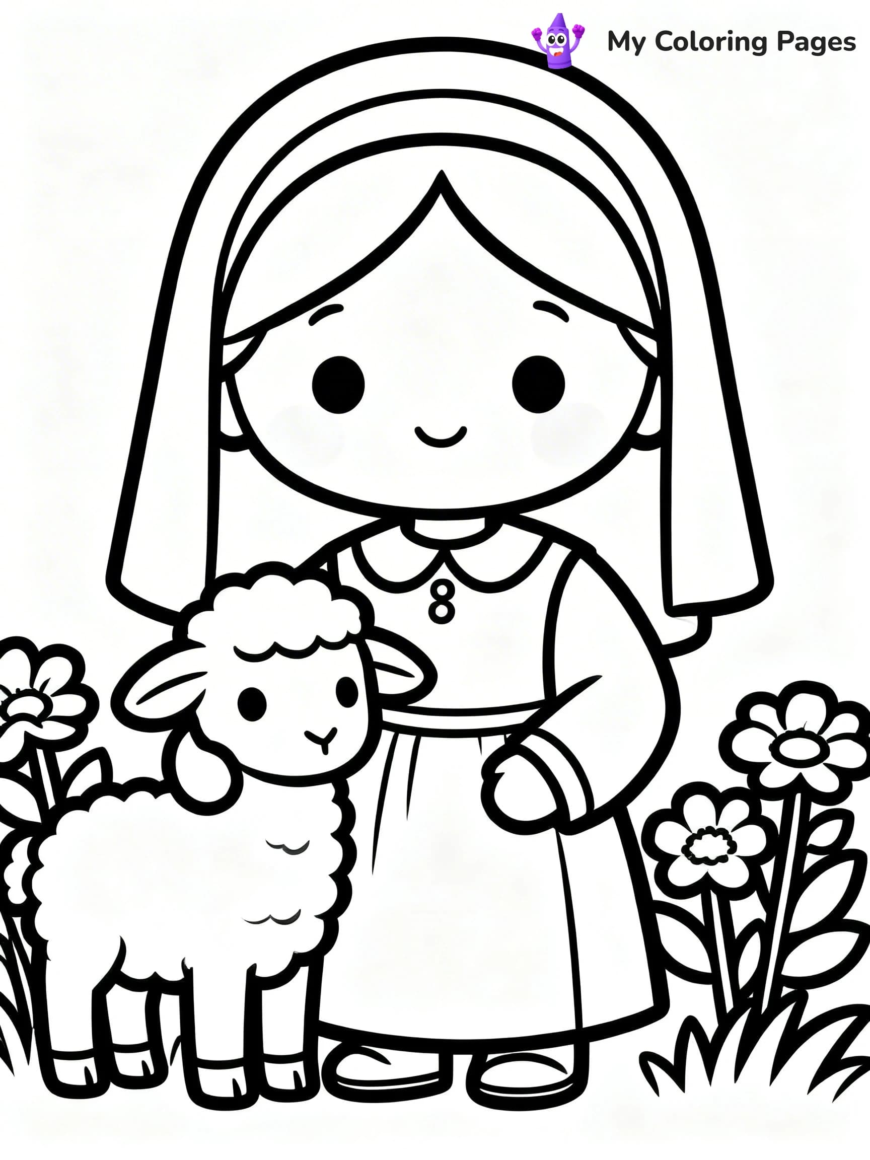 Nursery Rhyme Coloring Pages - 2
