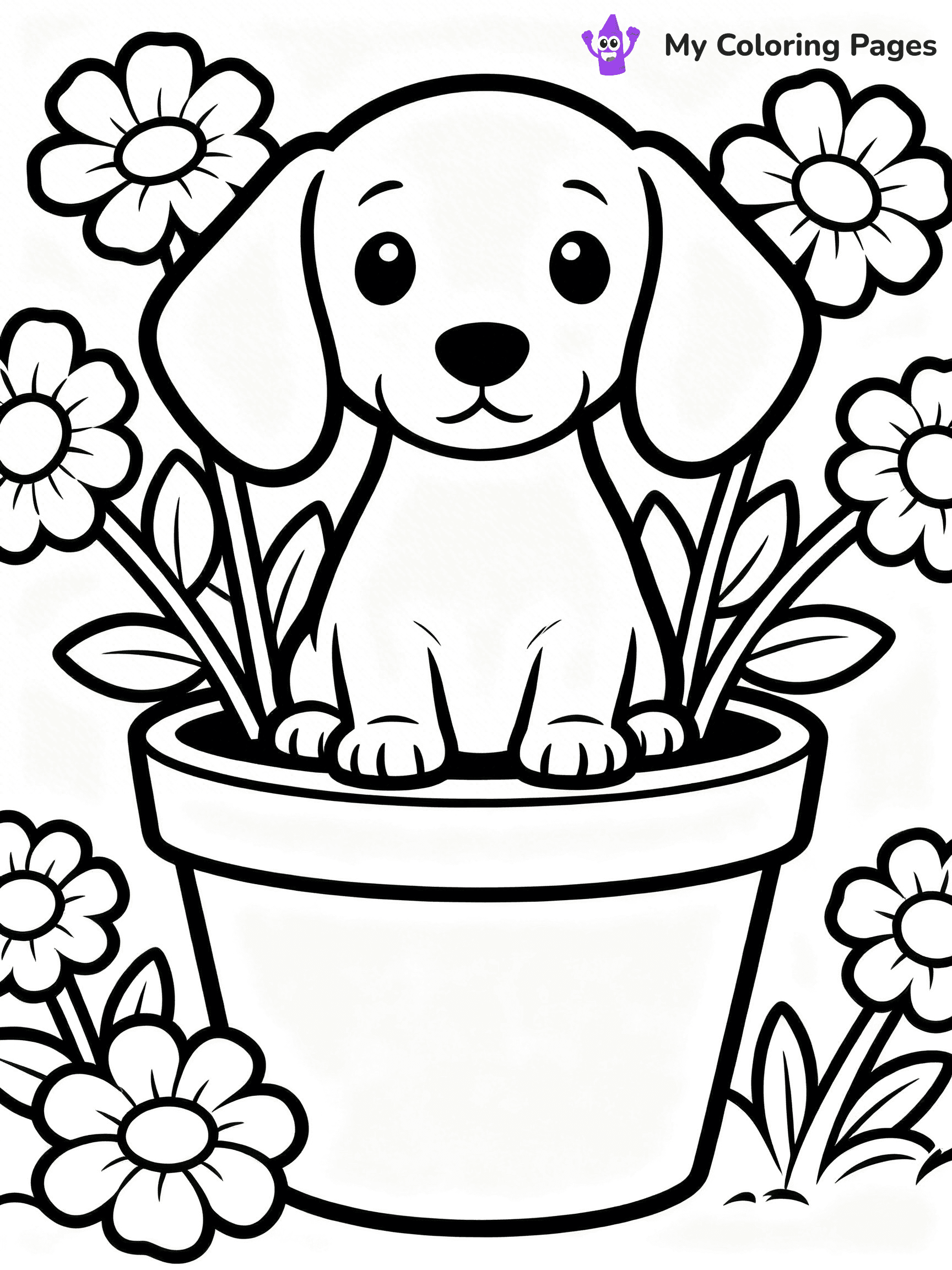 Sausage Dog Coloring Pages - 27