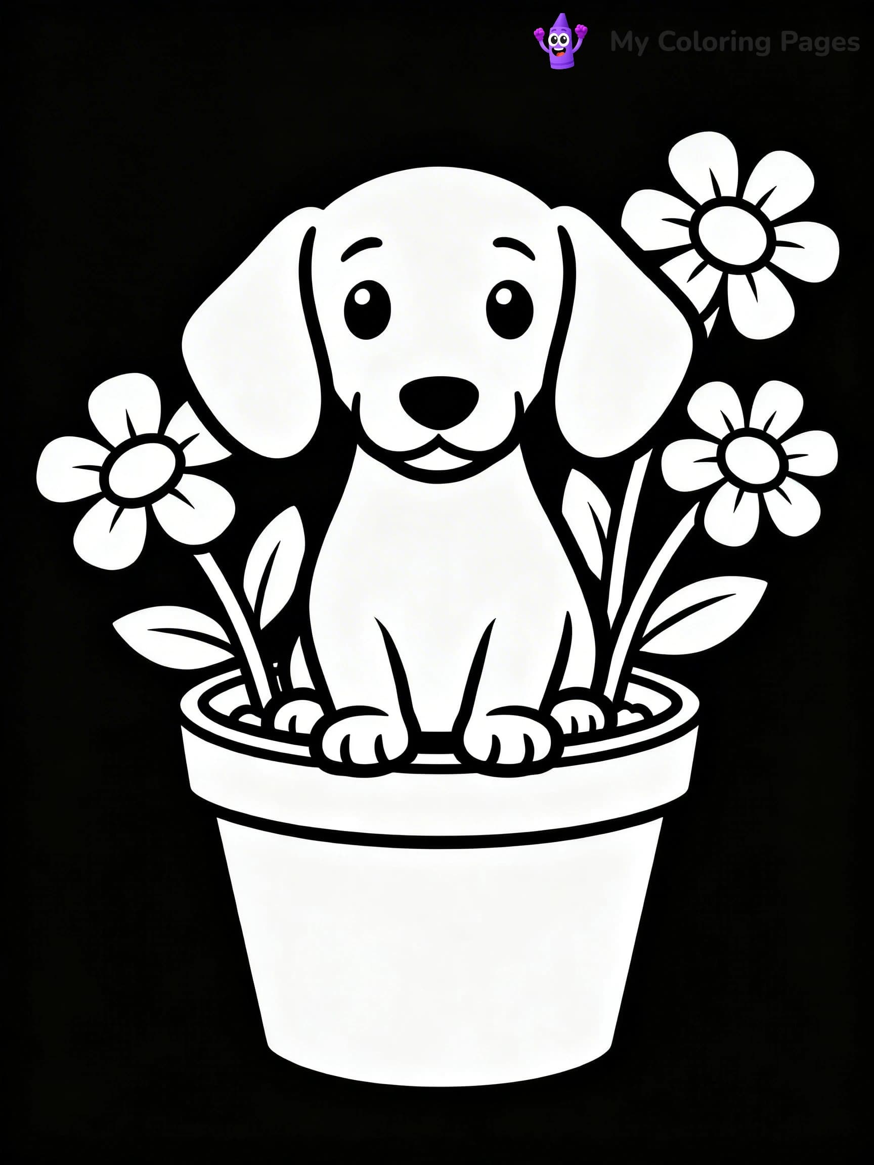 Sausage Dog Coloring Pages - 23