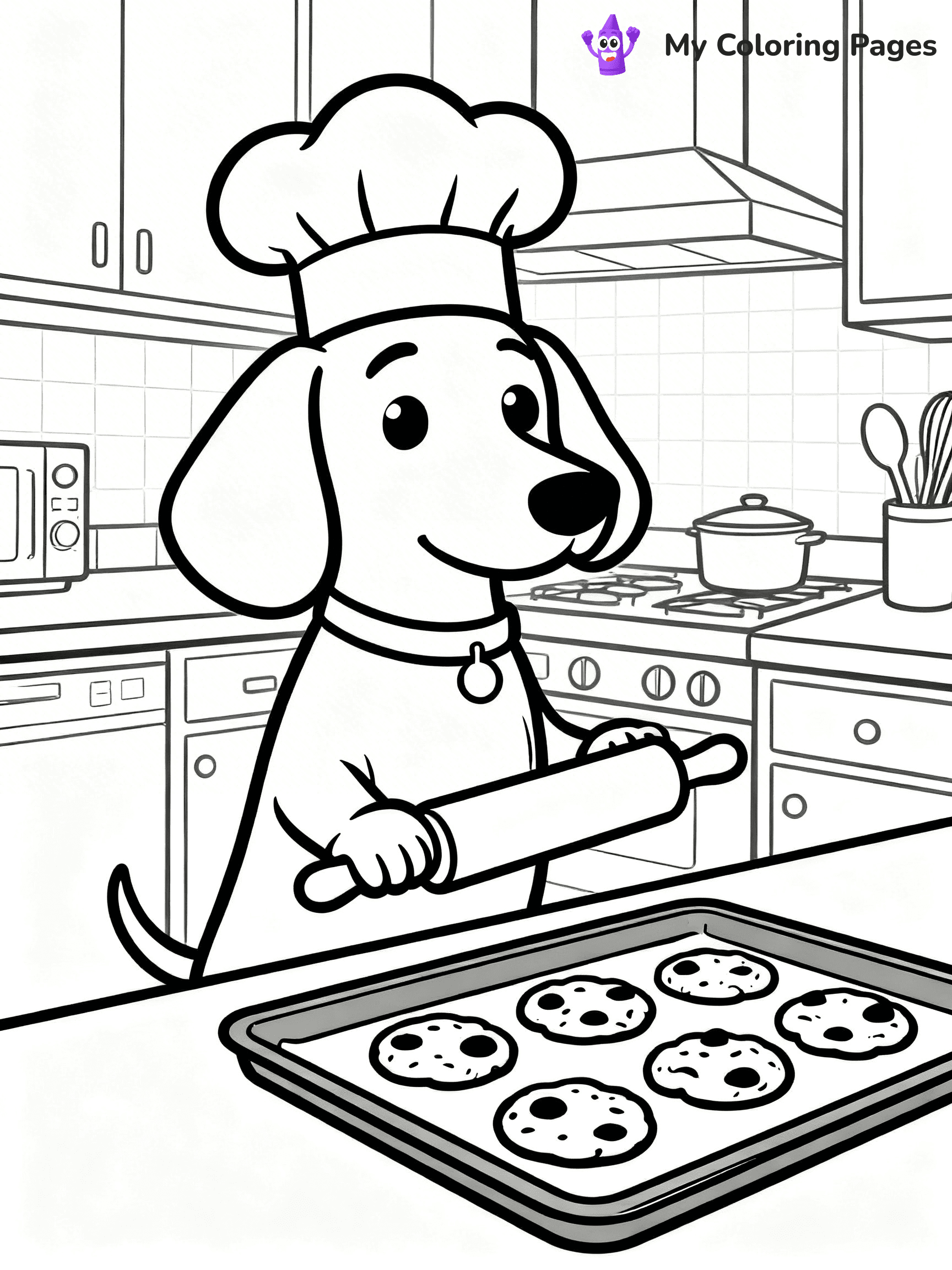 Sausage Dog Coloring Pages - 9